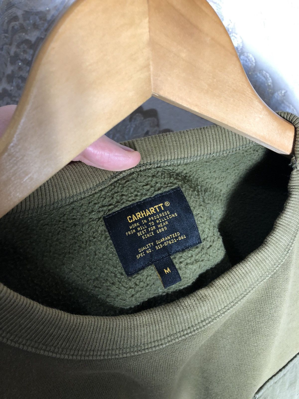 Carhartt Wip VINTAGE CARHARTT WIP MILITARY POCKET SWEATER DESIGNER Y2K Size US M / EU 48-50 / 2 - 4 Thumbnail