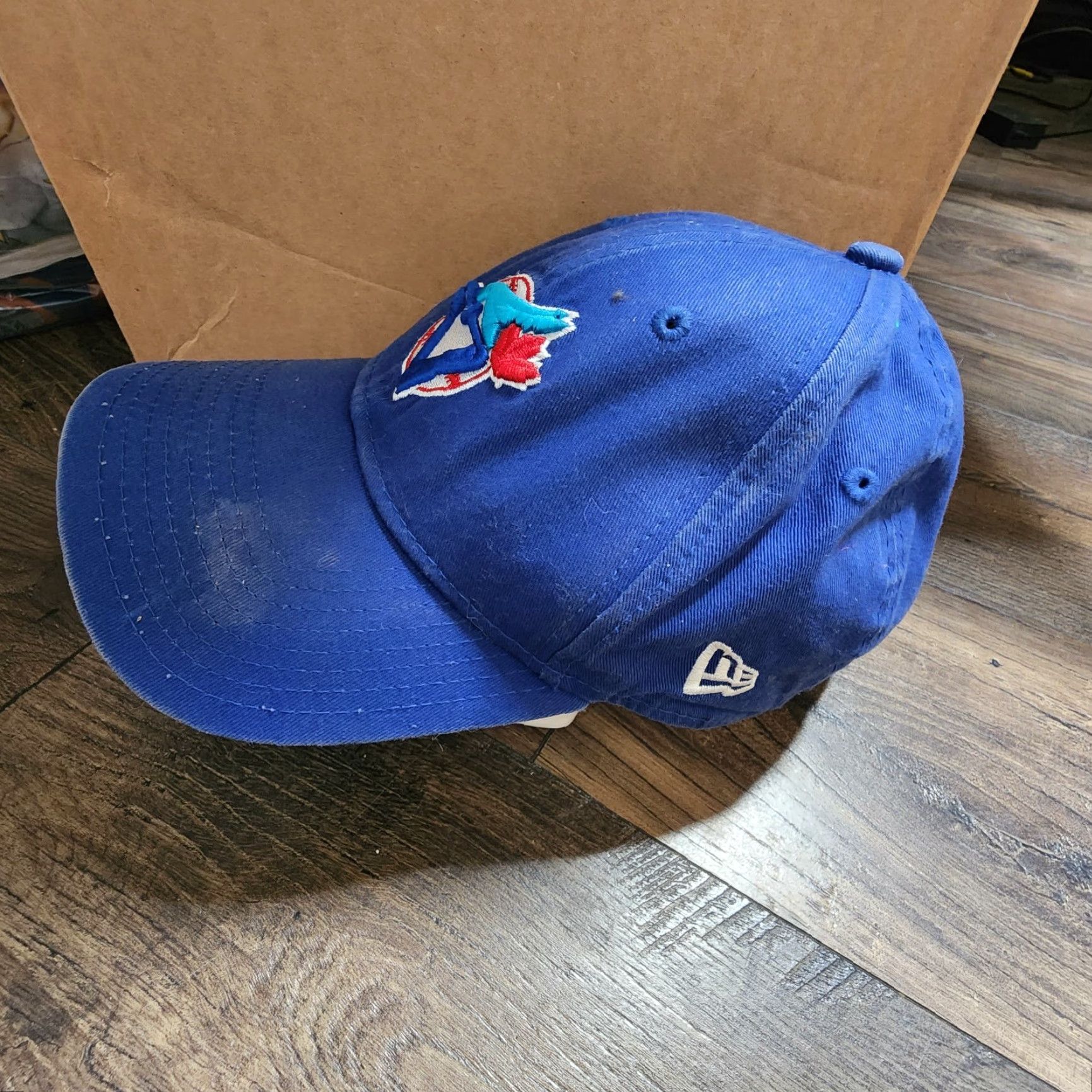 New Era New Era MLB Toronto Blue Jays 9Forty Baseball Hat Adjustable Men's Blue Hat Size ONE SIZE - 3 Thumbnail
