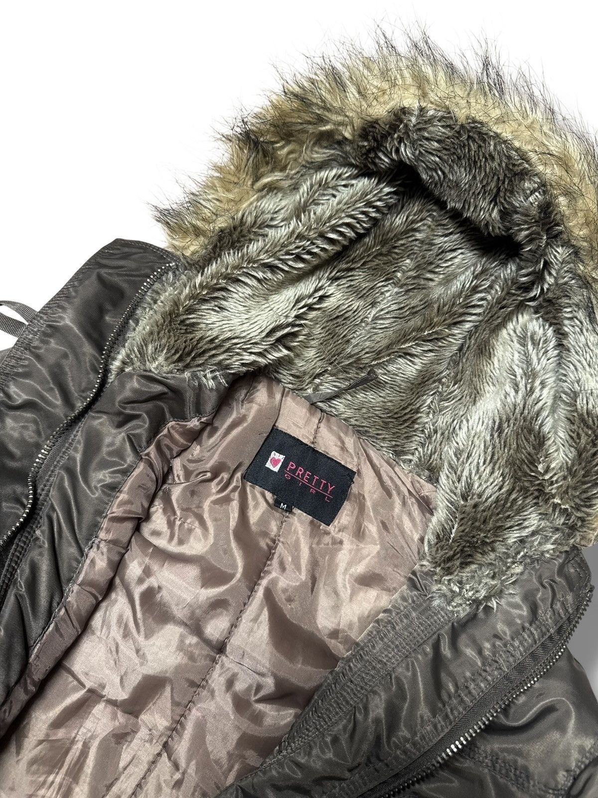 Alyx Vintage Y2k Archive Bomber Jacket Faux Fur Hood Alyx Style Size US M / EU 48-50 / 2 - 7 Thumbnail