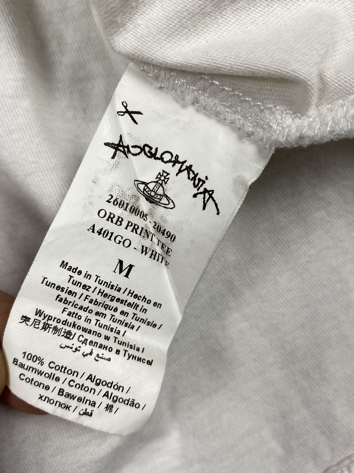 Other Vintage Vivienne Westwood Anglomania Big Logo Tee Size US M / EU 48-50 / 2 - 10 Thumbnail