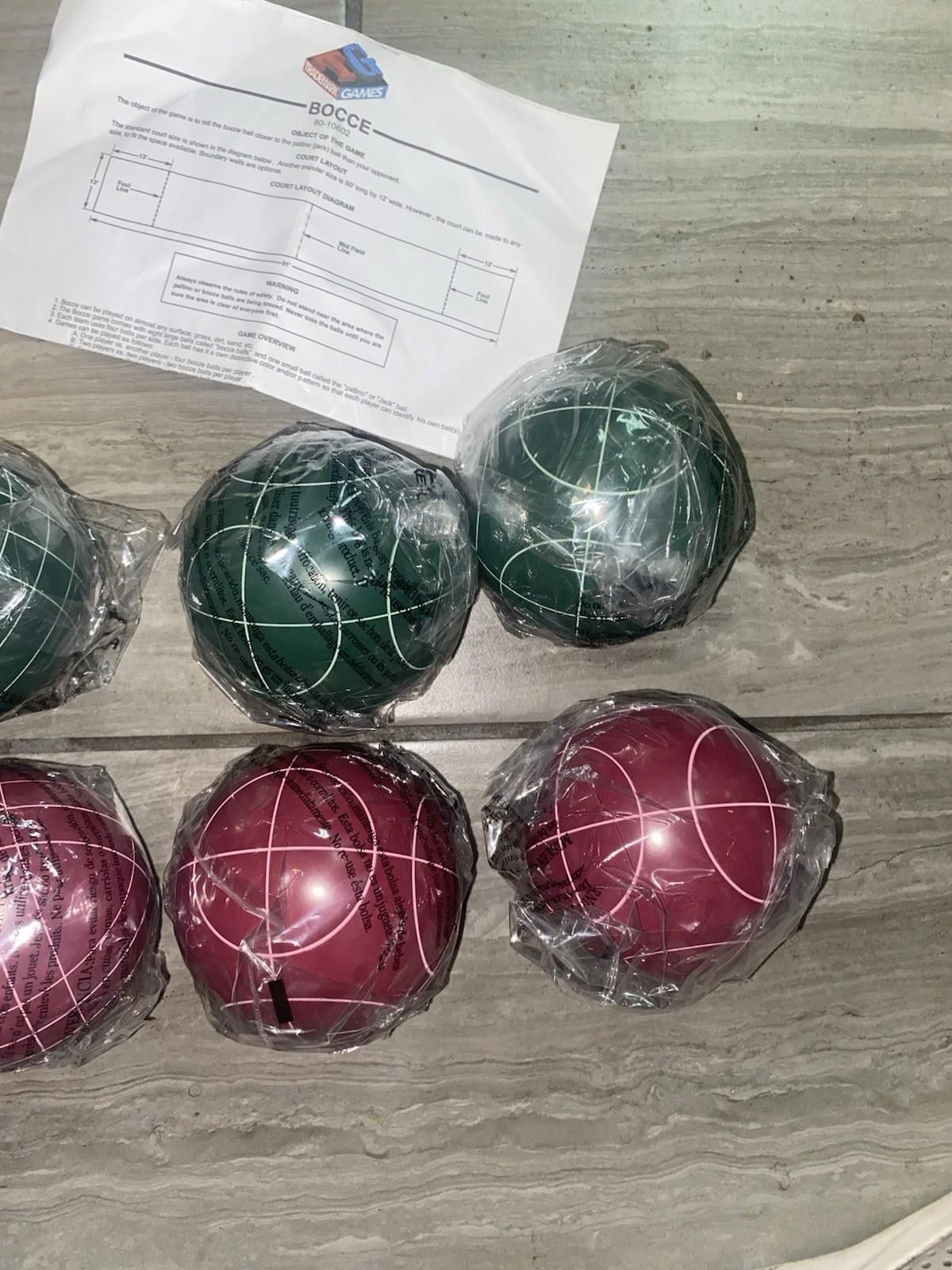 Other Bocce Ball Set Regulation Size - Lawn Game for Backyard Size ONE SIZE - 7 Thumbnail