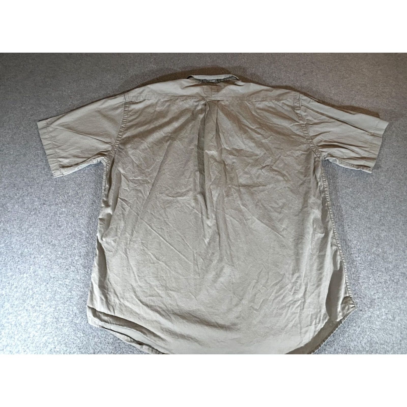 Ralph Lauren Ralph Lauren Shirt Mens 2XL Beige Blake Short Sleeve Button Polo Camp XXL Size US XXL / EU 58 / 5 - 8 Thumbnail