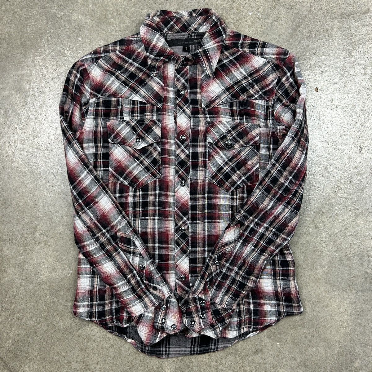 Schlussel Schlussel Western Shirt Brown Size US S / EU 44-46 / 1 - 10 Thumbnail