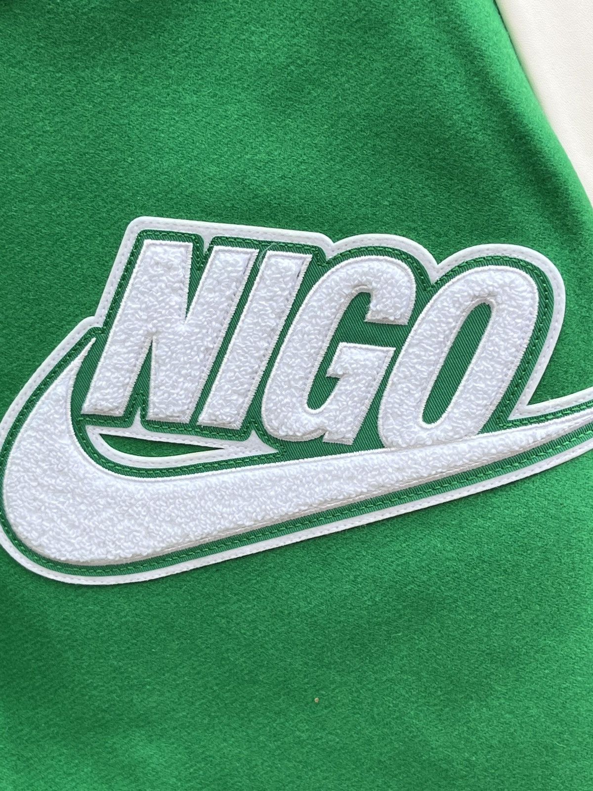 Nigo × Nike Nike x Nigo NRG Varsity Wool Jacket FV5670-310 Men's Size S Size US S / EU 44-46 / 1 - 5 Thumbnail
