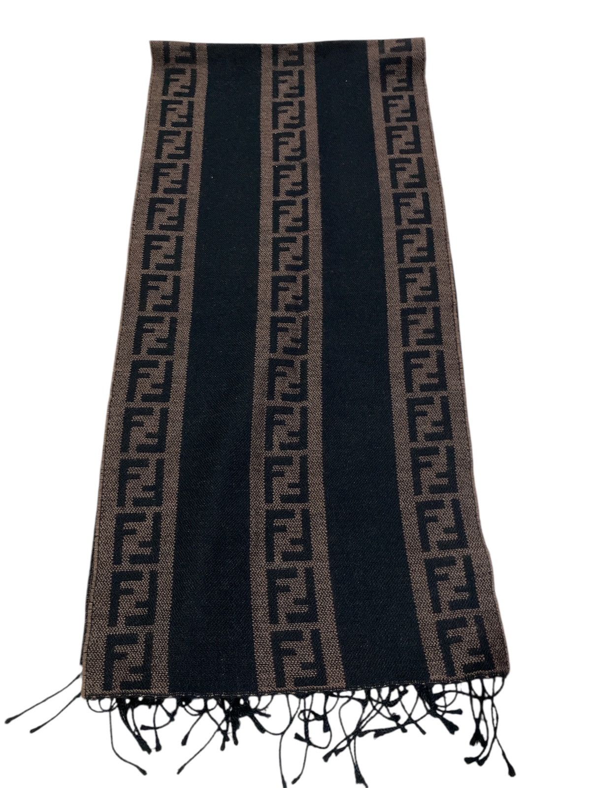 Fendi Fendi Cravatte monogram mufler scarf Size ONE SIZE - 3 Thumbnail