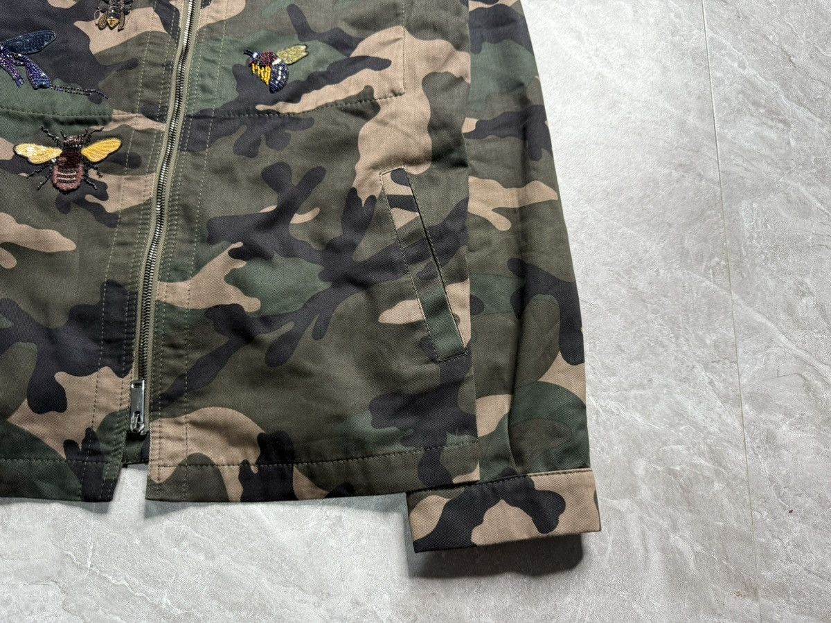 Valentino Valentino Embroidered Bugs Camouflage Print Jacket Size US S / EU 44-46 / 1 - 6 Thumbnail