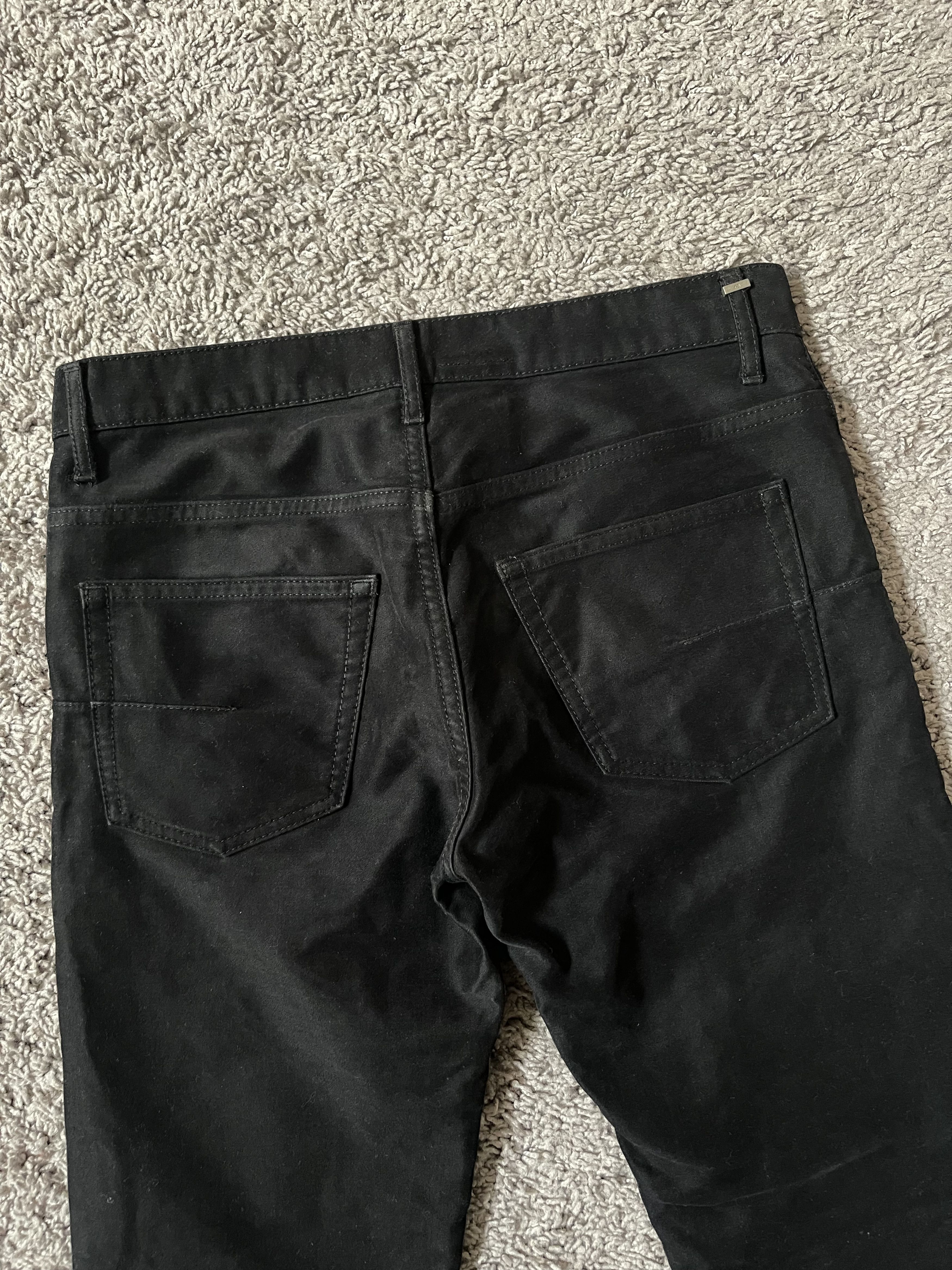 Hedi Slimane Dior Homme 07AW Navigate Arcadius Wax Denim Size US 27 - 3 Thumbnail