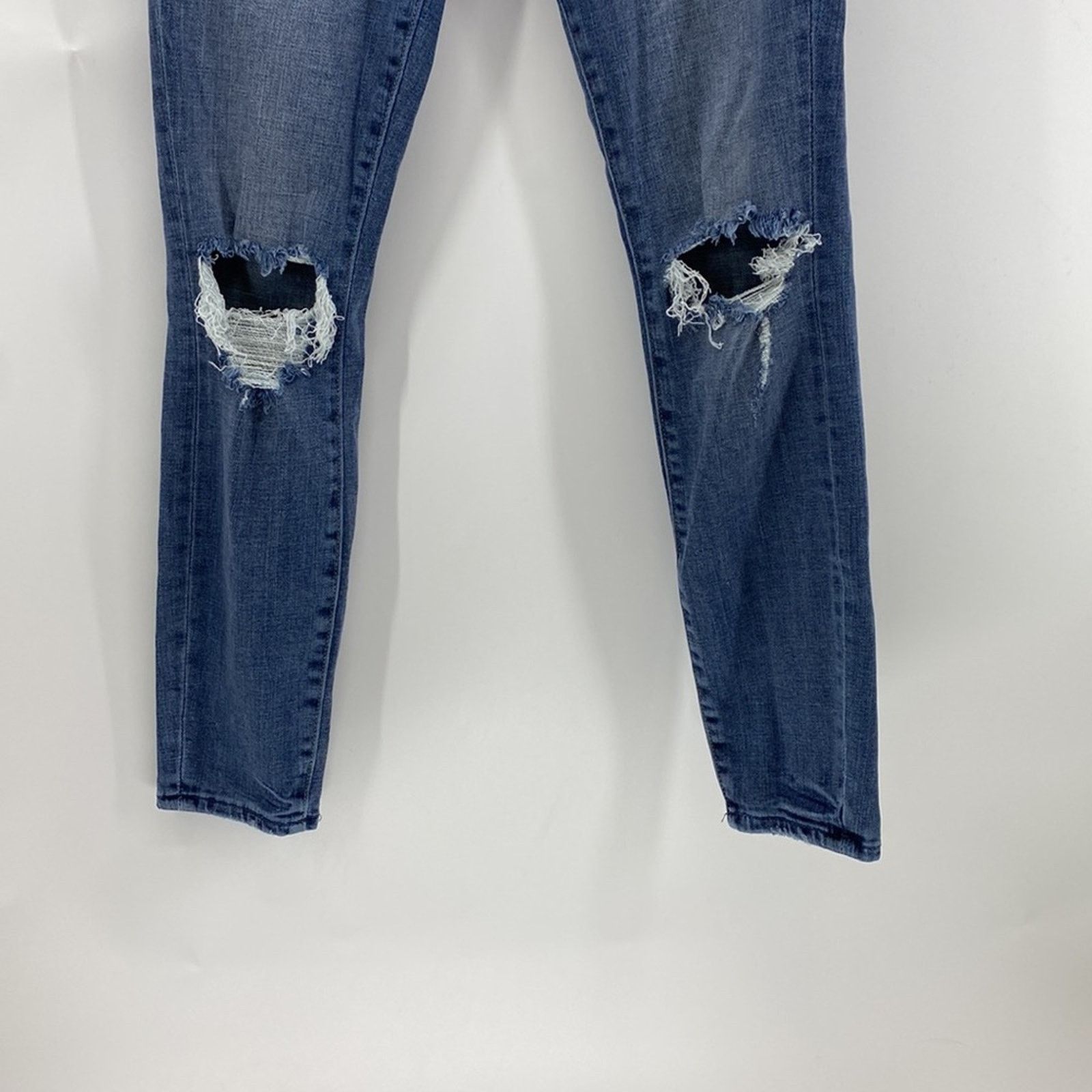 Good American Good American good legs crop high waisted skinny sz 00 Size 24" / US 00 / IT 34 - 5 Thumbnail