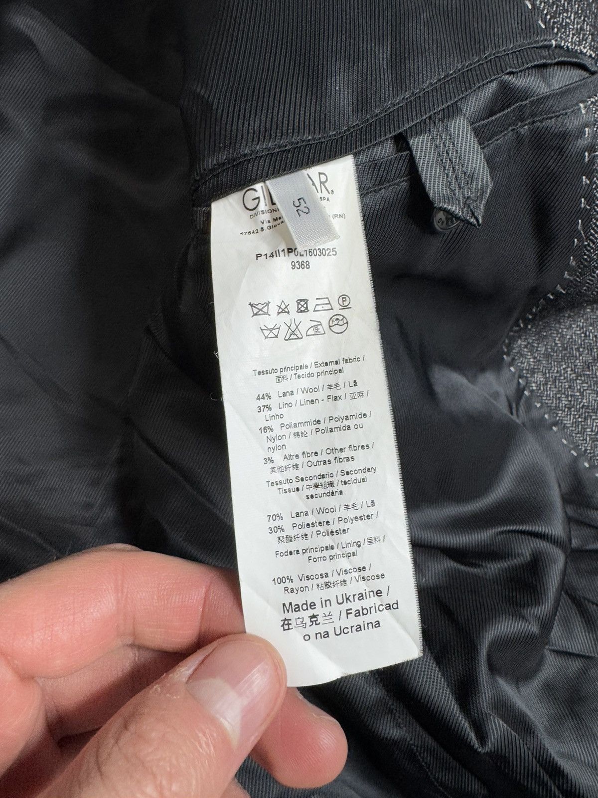 Iceberg Iceberg Made In Italy Blazer Coat Nice Design Size 52S - 9 Thumbnail