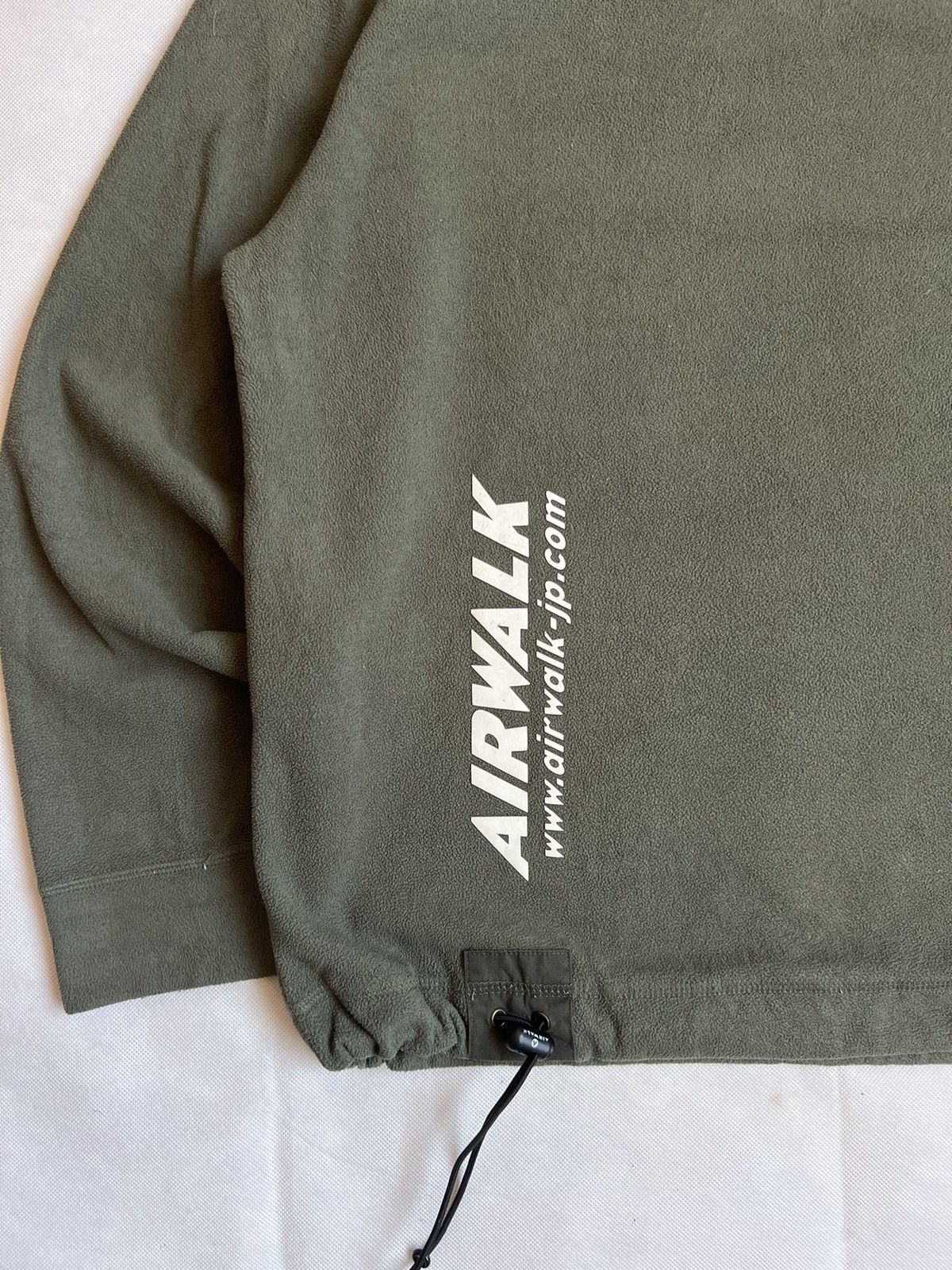 Airwalk Airwalk Japan Green Fleece Sweater Size US L / EU 52-54 / 3 - 5 Thumbnail