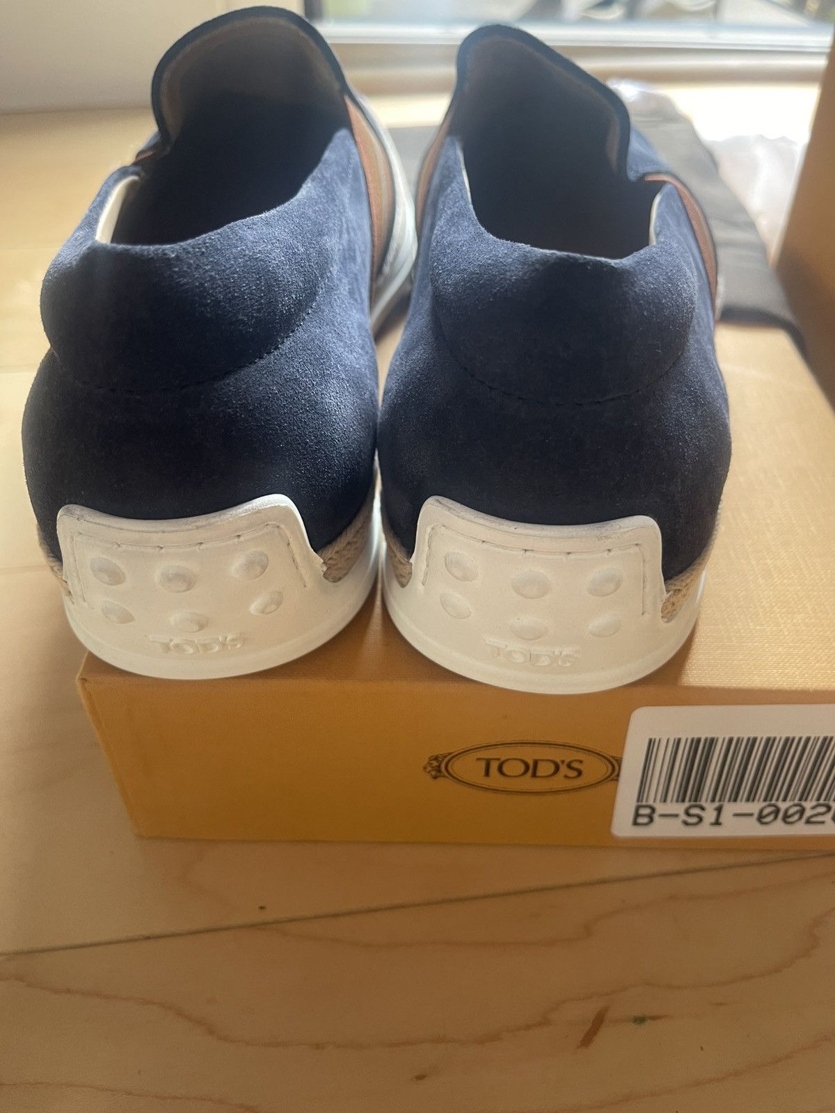 Tod's Tods suede mens loafer navy 8 made in Italy new Size US 8 / EU 41 - 10 Thumbnail