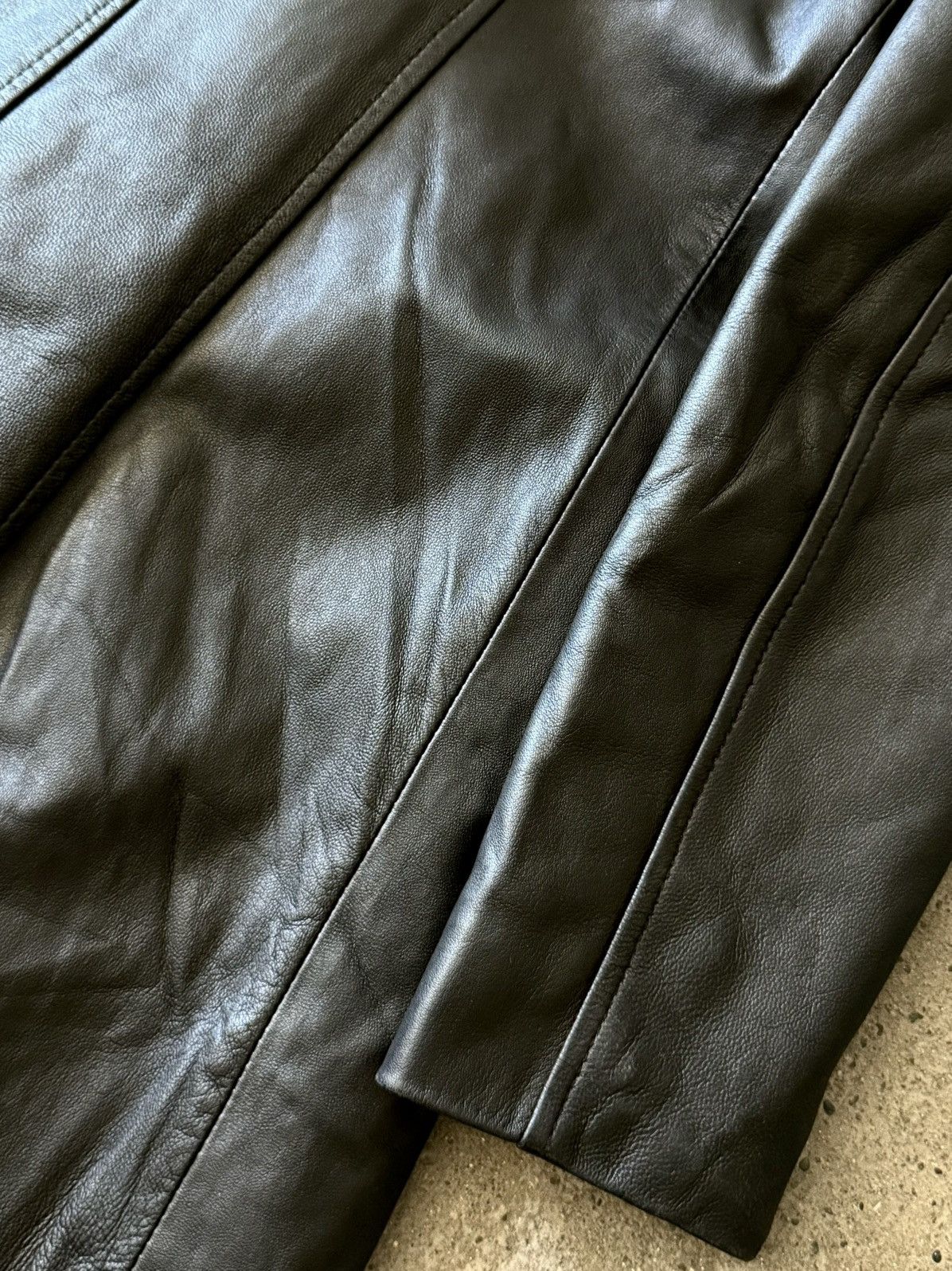 Hermes Vintage Archive Hermes -Maison Margiela - Fur -Leather Coat Size M / US 6-8 / IT 42-44 - 17 Thumbnail