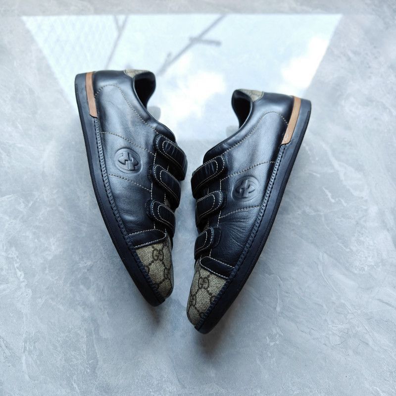 Gucci Gucci Colorful Bee Logo Fashion Sneakers for Men - Size US 9.5 / EU 42-43 - 8 Thumbnail