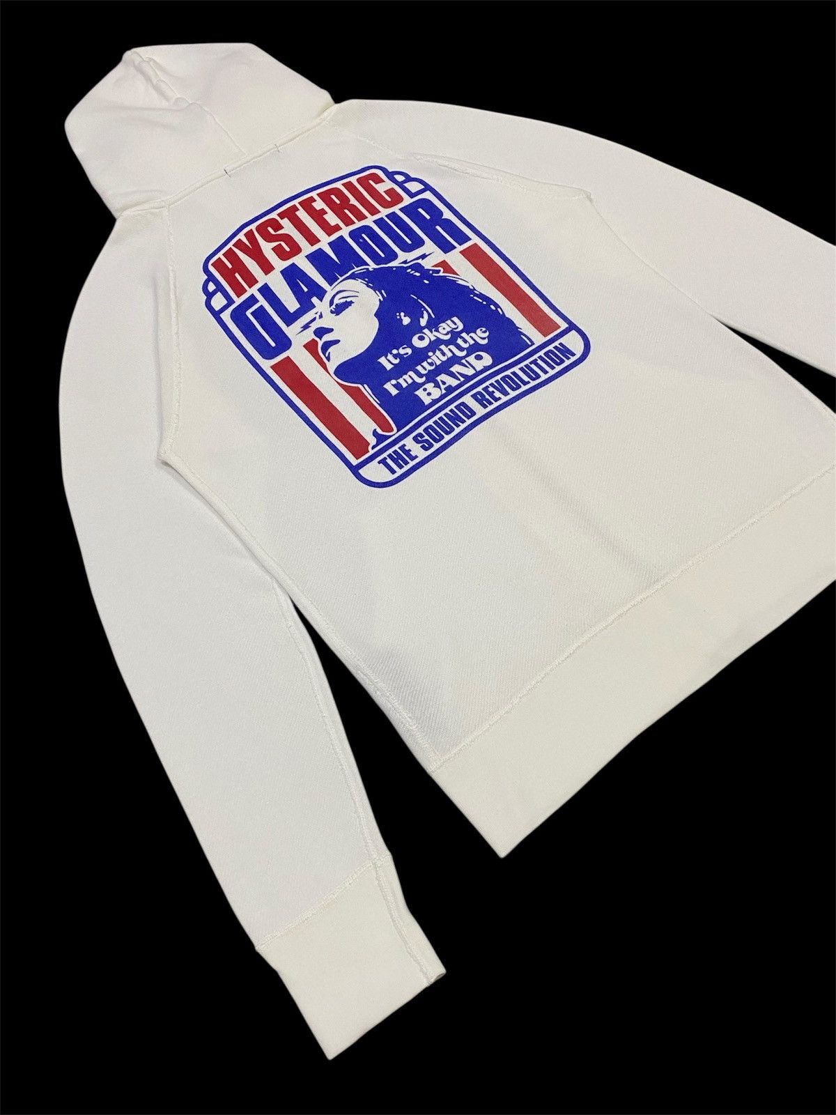 Hysteric Glamour Hysteric Glamour “THE SOUND REVOLUTION” Big Logo Hoodie Size S / US 4 / IT 40 - 24 Thumbnail
