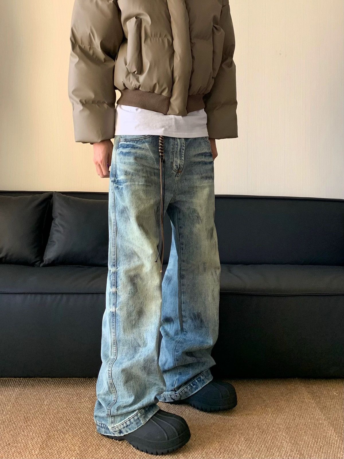 Designer × Vintage Retro punk pants Size US 32 / EU 48 - 4 Thumbnail