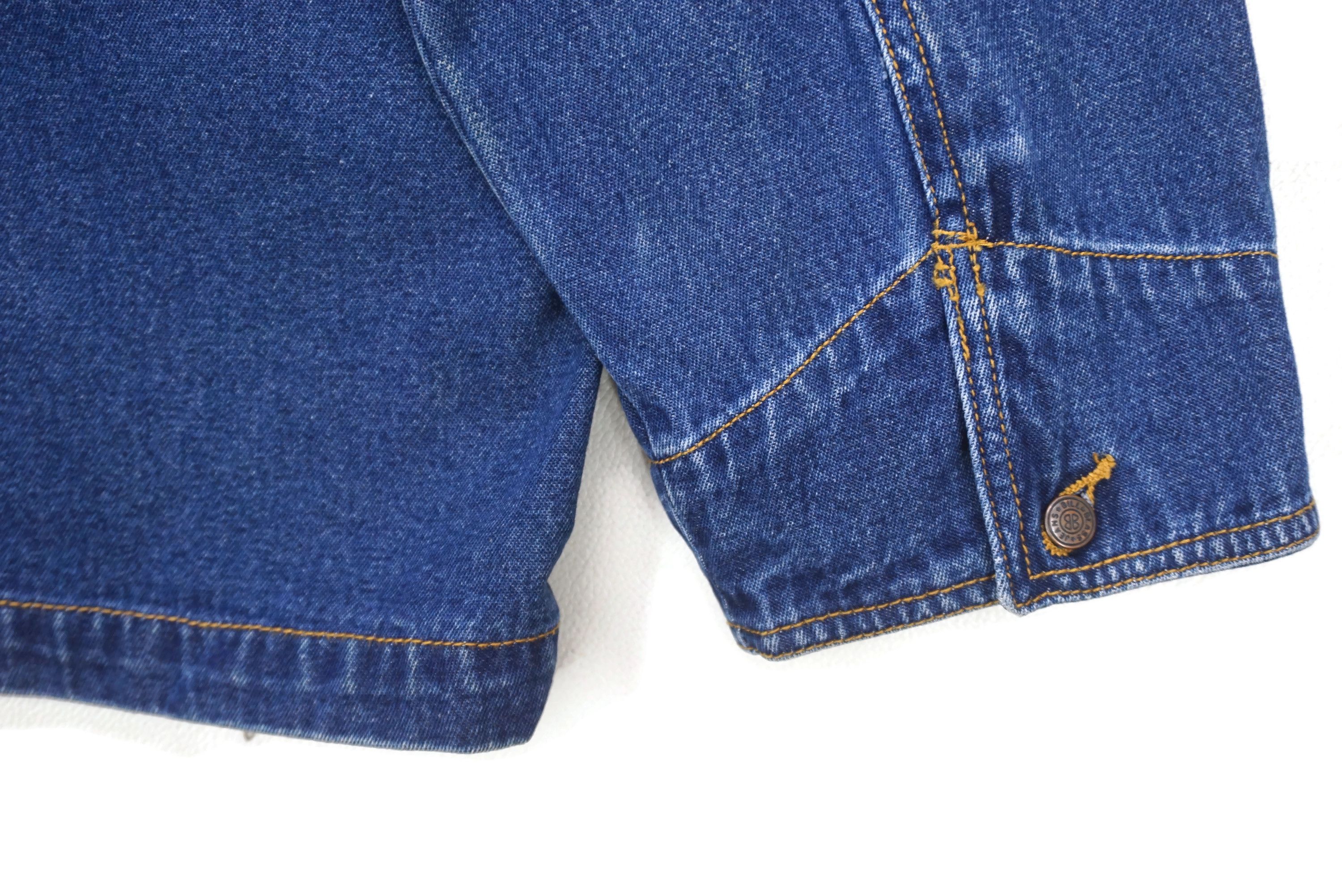 Bill Blass Bill Blass Denim Trucker Hunting Jacket Corduroy Collar Size M / US 6-8 / IT 42-44 - 11 Thumbnail