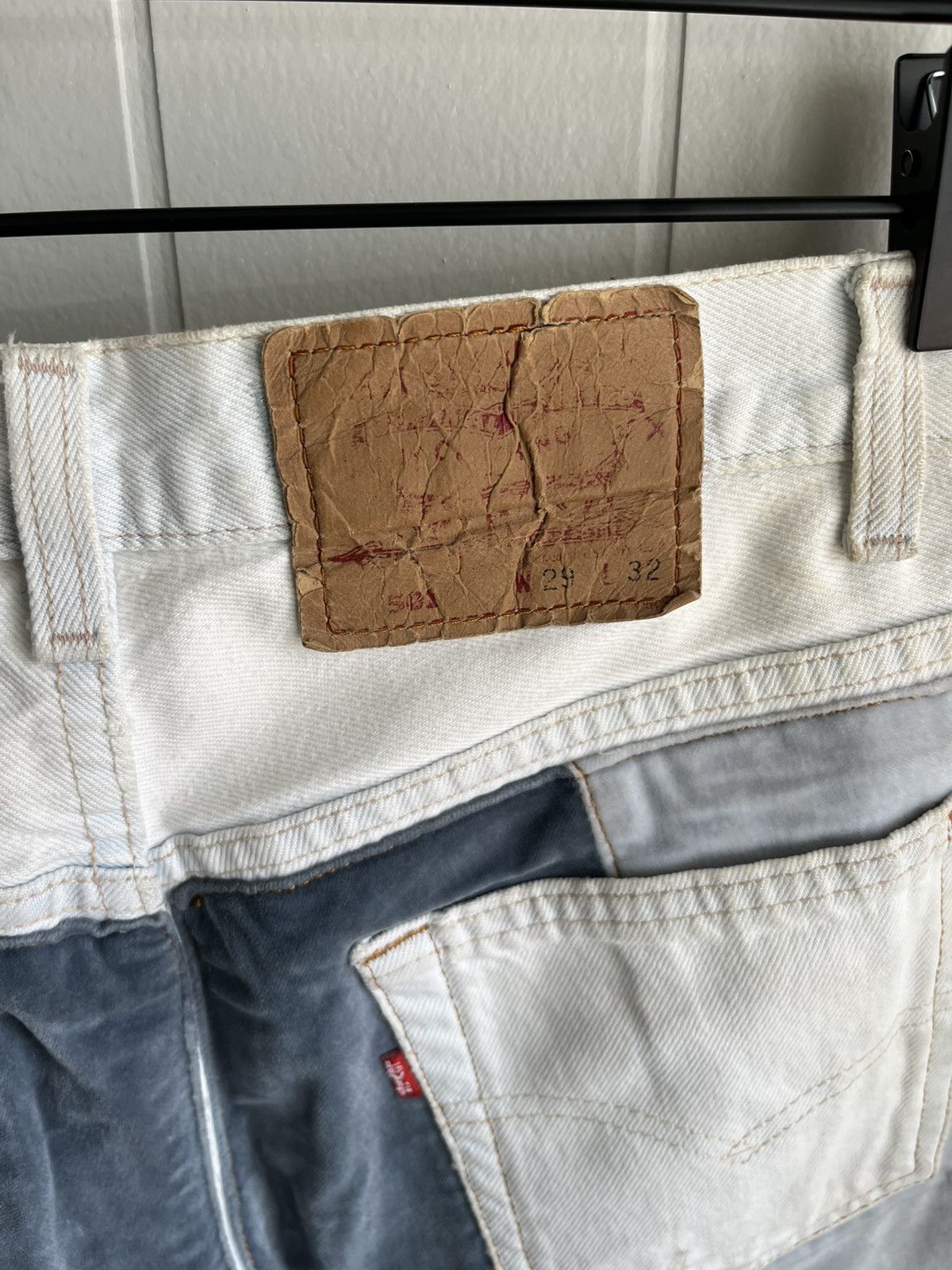 Off-White Off White x Levis Patchwork Vintage Denim Size US 29 - 8 Thumbnail