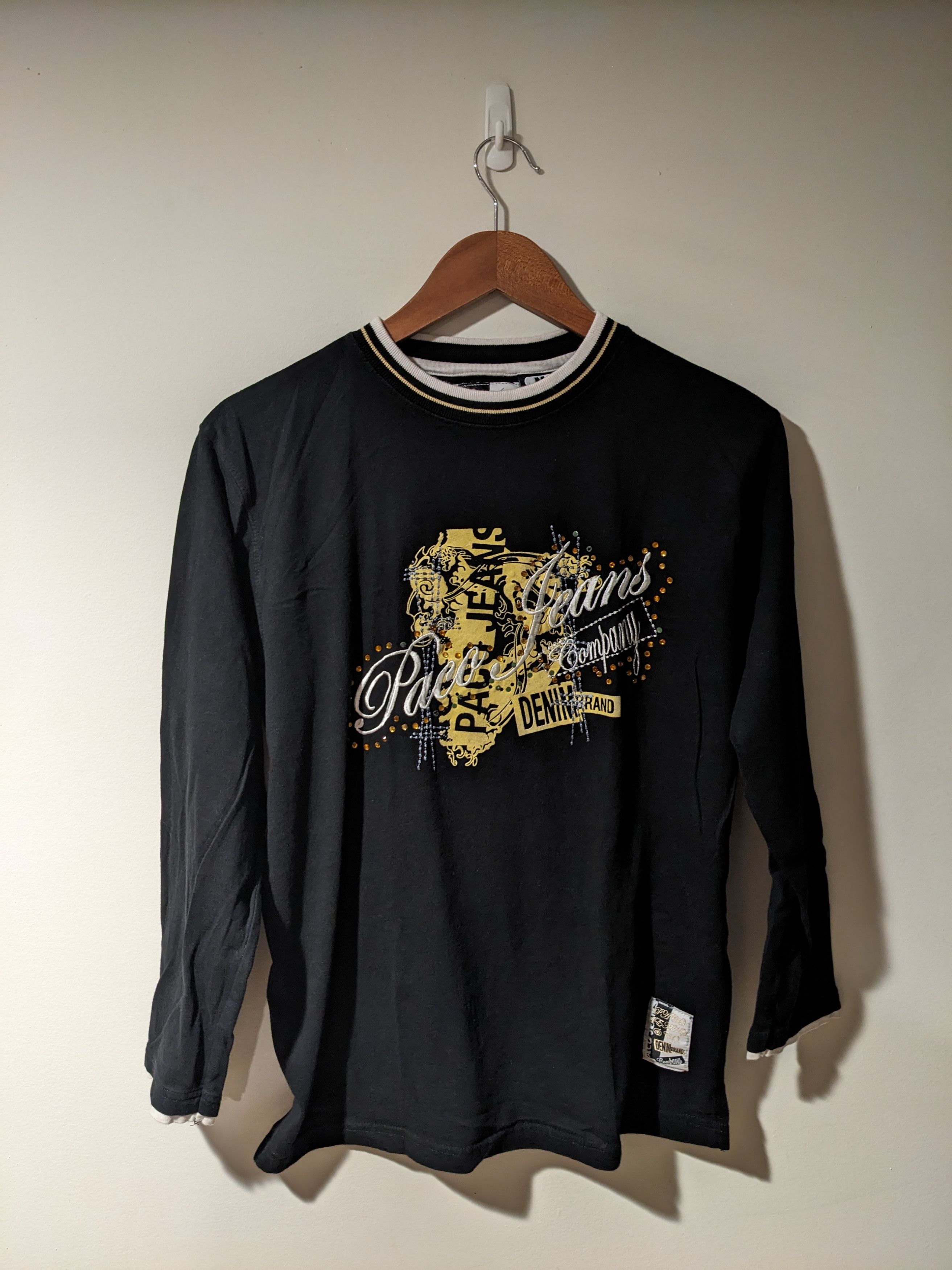 Affliction × Southpole × Vintage Vintage Y2K Paco Jeans Affliction Inspired Long-Sleeve Size US M / EU 48-50 / 2 - 1 Thumbnail