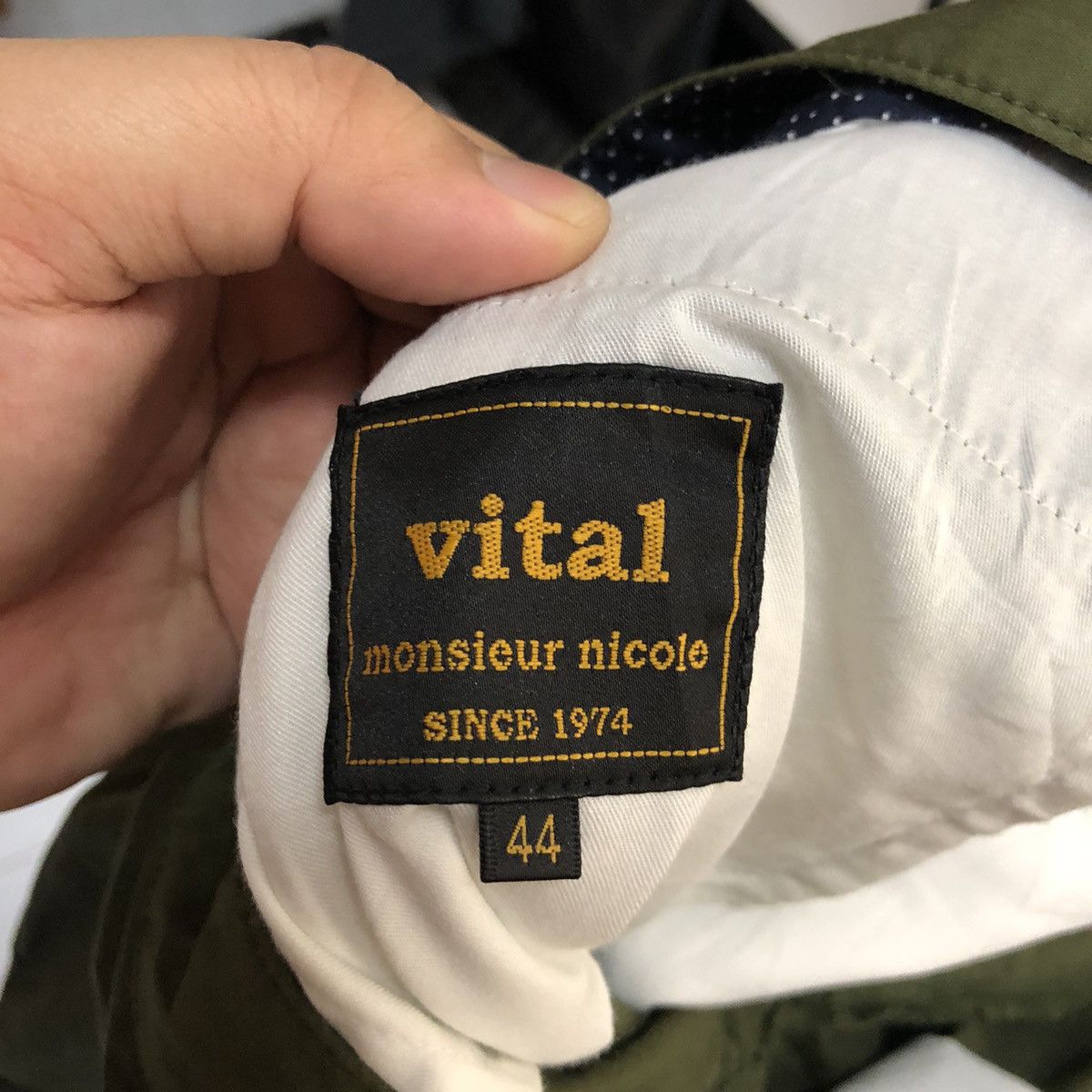 Japanese Brand Vital Green Cargo utility tactical Multipocket Pants #A2556 Size US 29 - 18 Thumbnail