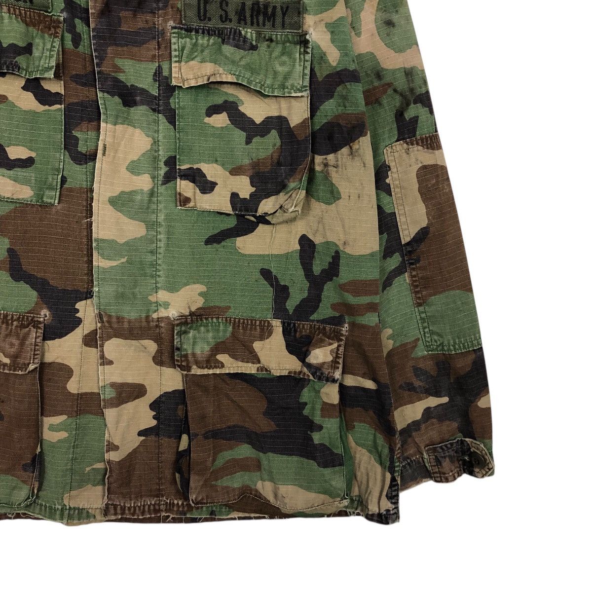 Vintage 📌Vintage Chore Work Jacket Military Us Air Force Camouflage Size US M / EU 48-50 / 2 - 6 Thumbnail