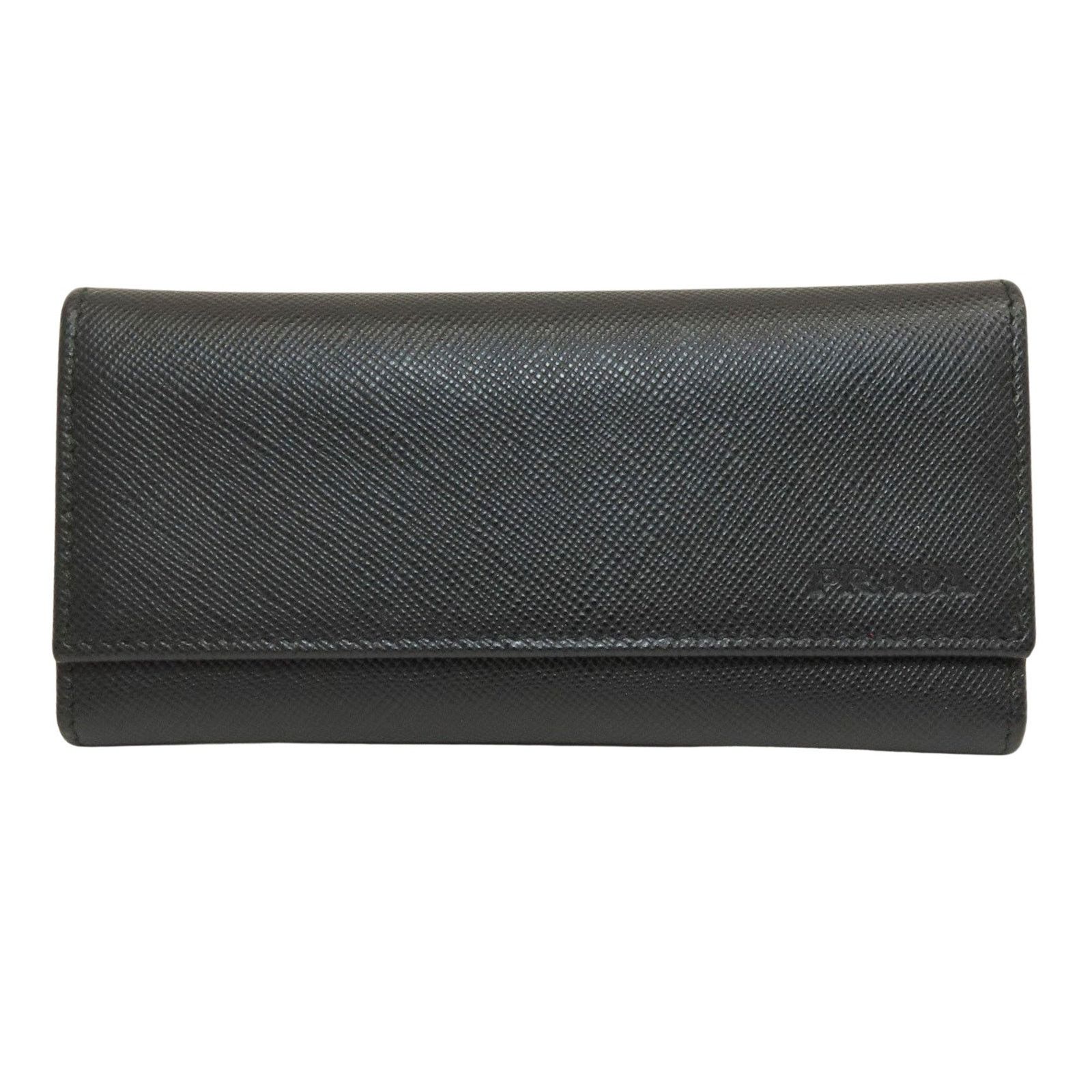 Prada Black Leather Saffiano
