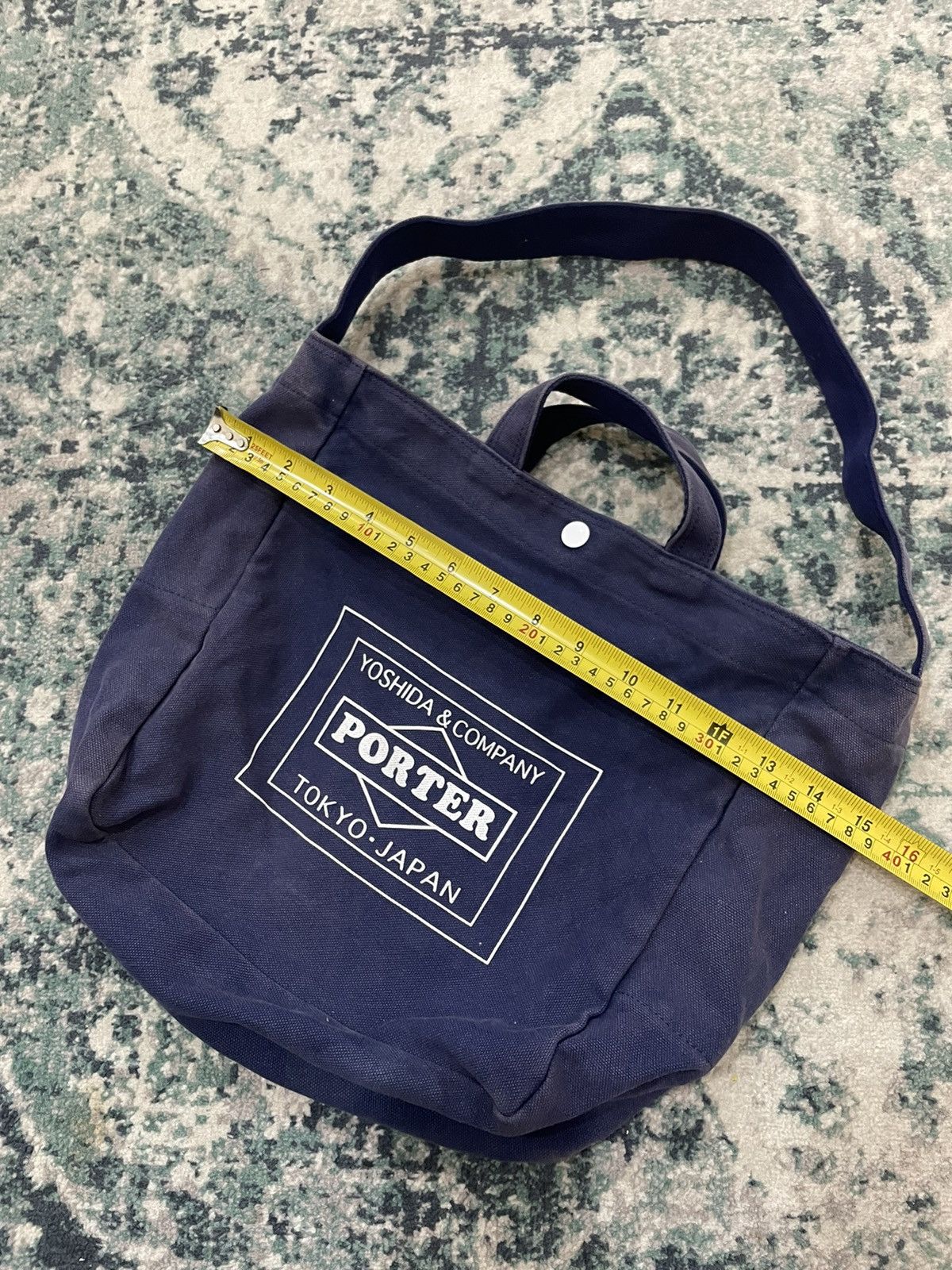 Porter Yoshida Porter Tokyo X Lower Case Blue Logo Sling Bag Size ONE SIZE - 11 Thumbnail