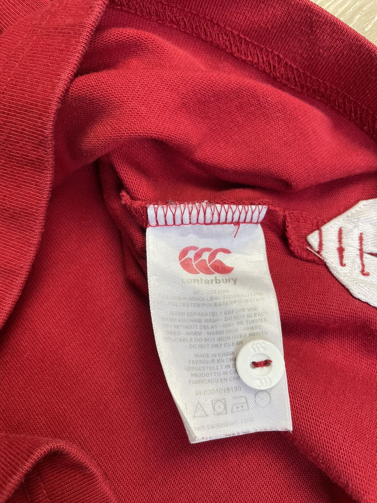 Canterbury of New Zealand Men’s Canterbury England O2 Long Sleeve Rugby Shirt Size US M / EU 48-50 / 2 - 5 Thumbnail