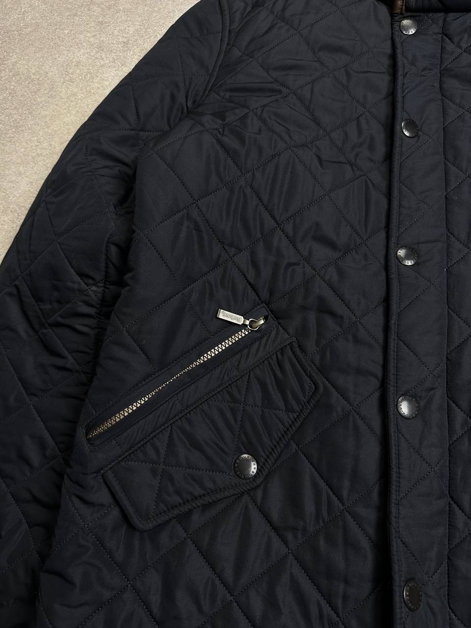 Barbour Barbour Powell Quilt Black Jacket Men's Large Size US L / EU 52-54 / 3 - 3 Thumbnail