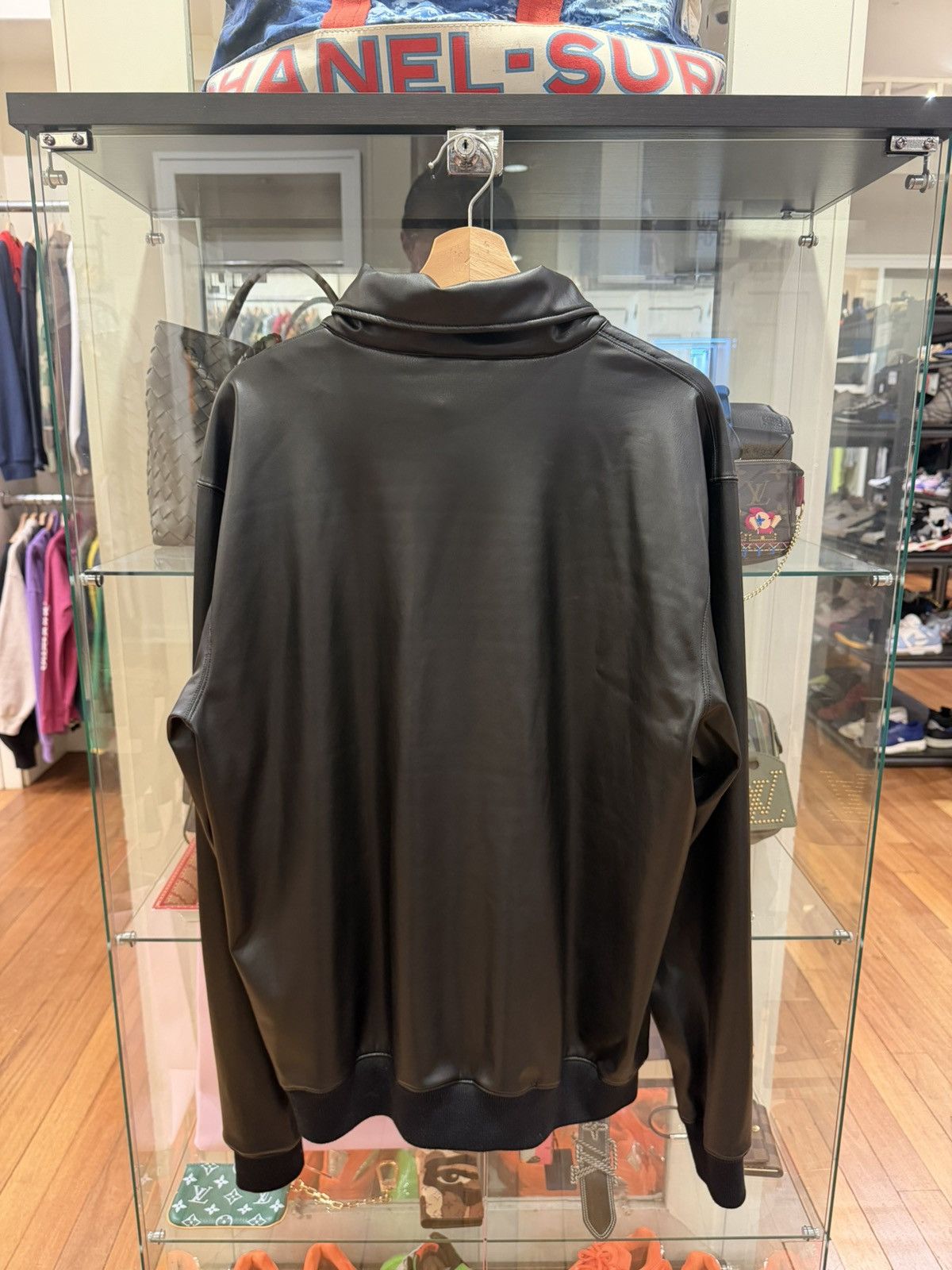 Rta RtA ‘Dead Egos’ Leather Track Jacket - Black Size US XL / EU 56 / 4 - 2 Thumbnail