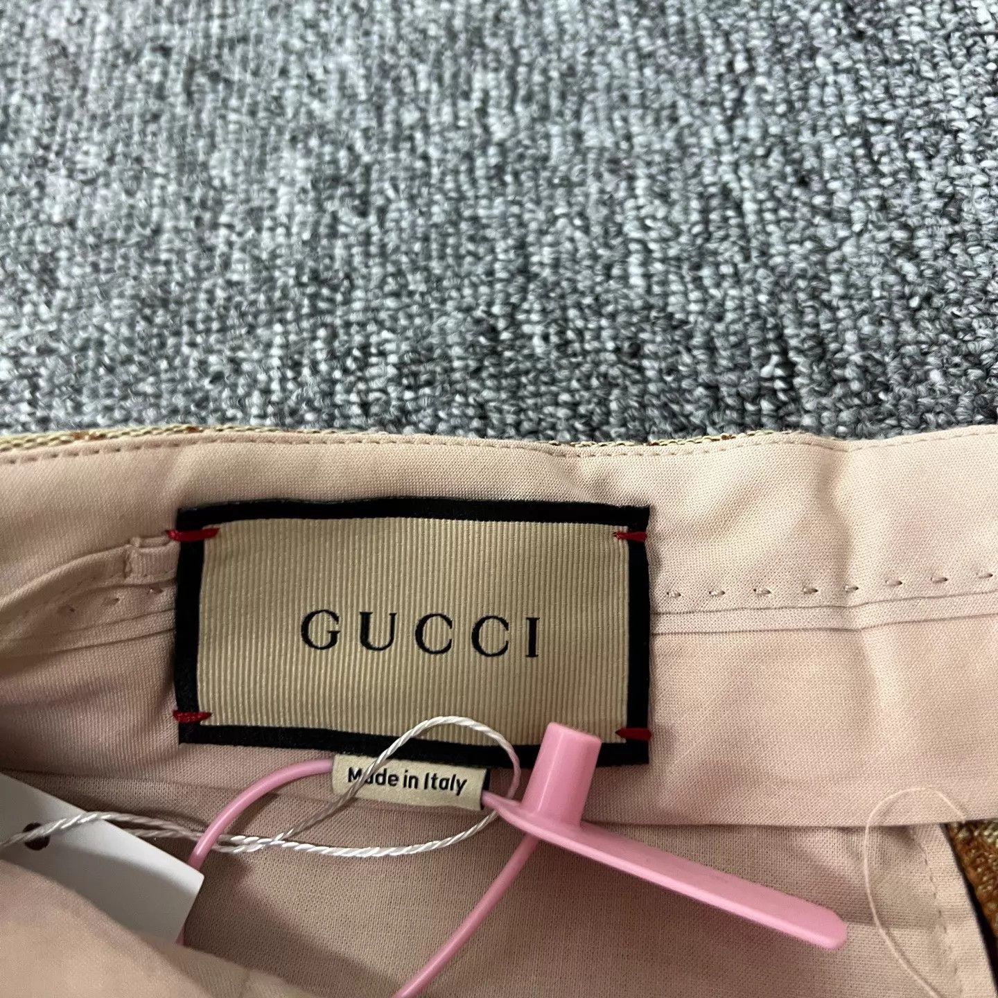 Gucci Gucci GG Monogram Full Print Leather Panel Shorts 42 Size US 26 / EU 42 - 4 Thumbnail