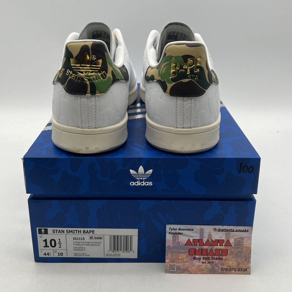 BAPE x stan smith 30th anniversary