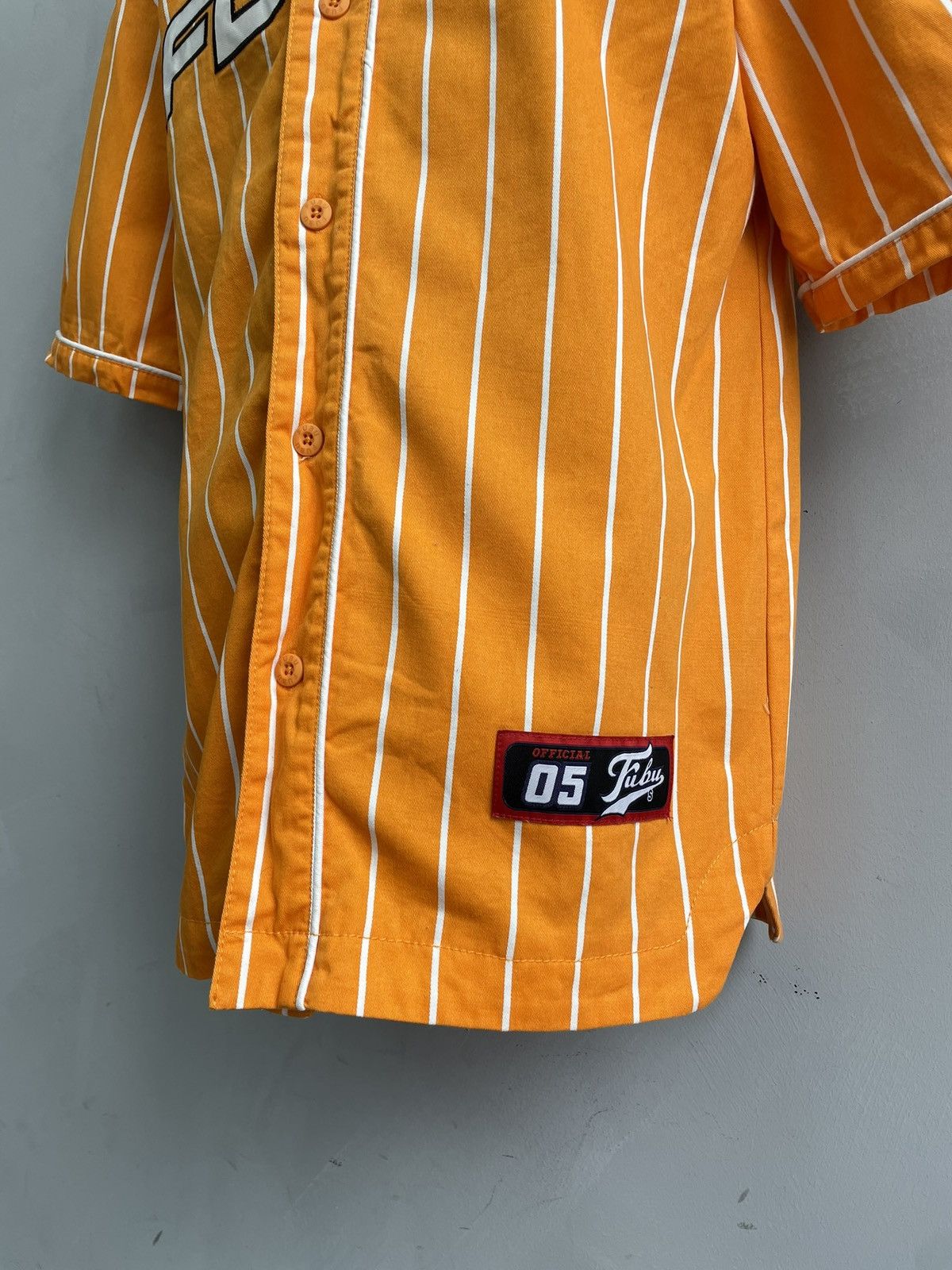 Fubu Fubu Big logo T shirt button up sk8 wu tang style Size US S / EU 44-46 / 1 - 4 Thumbnail