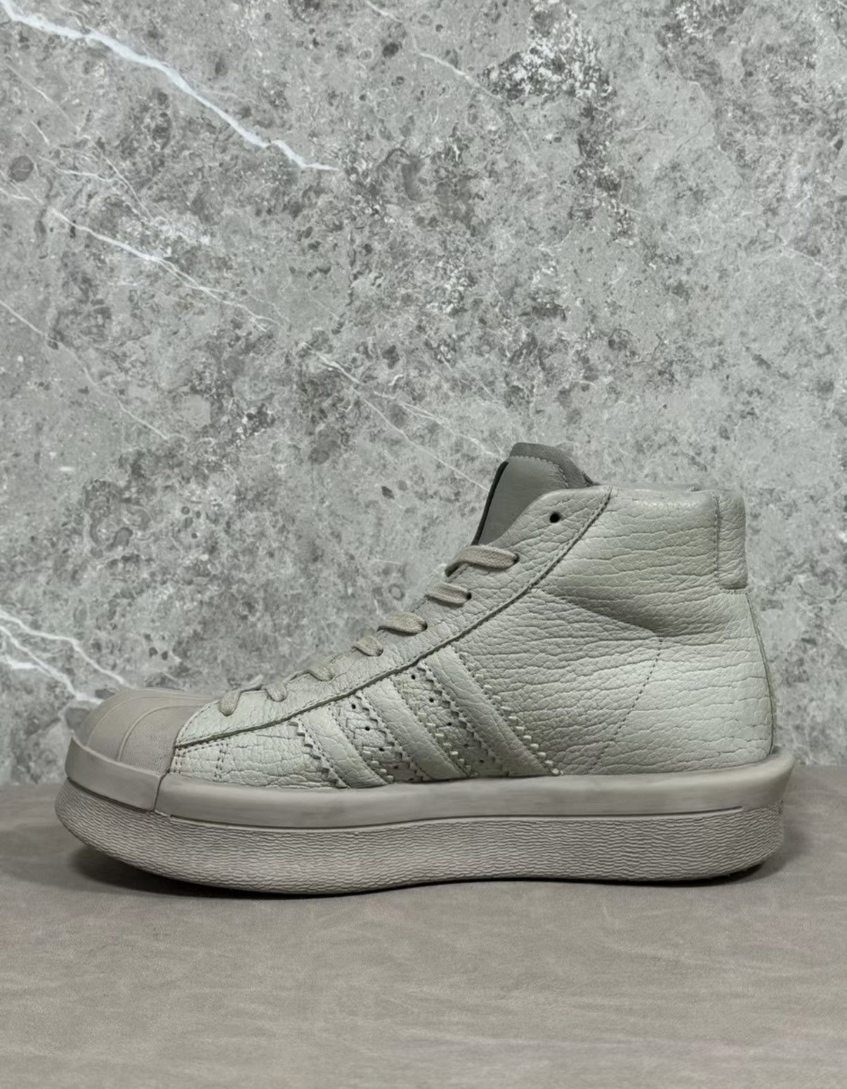 Rick Owens Rick Owens x adidas Chunky Shell-Toe Sneakers Size US 9.5 / EU 42-43 - 5 Thumbnail