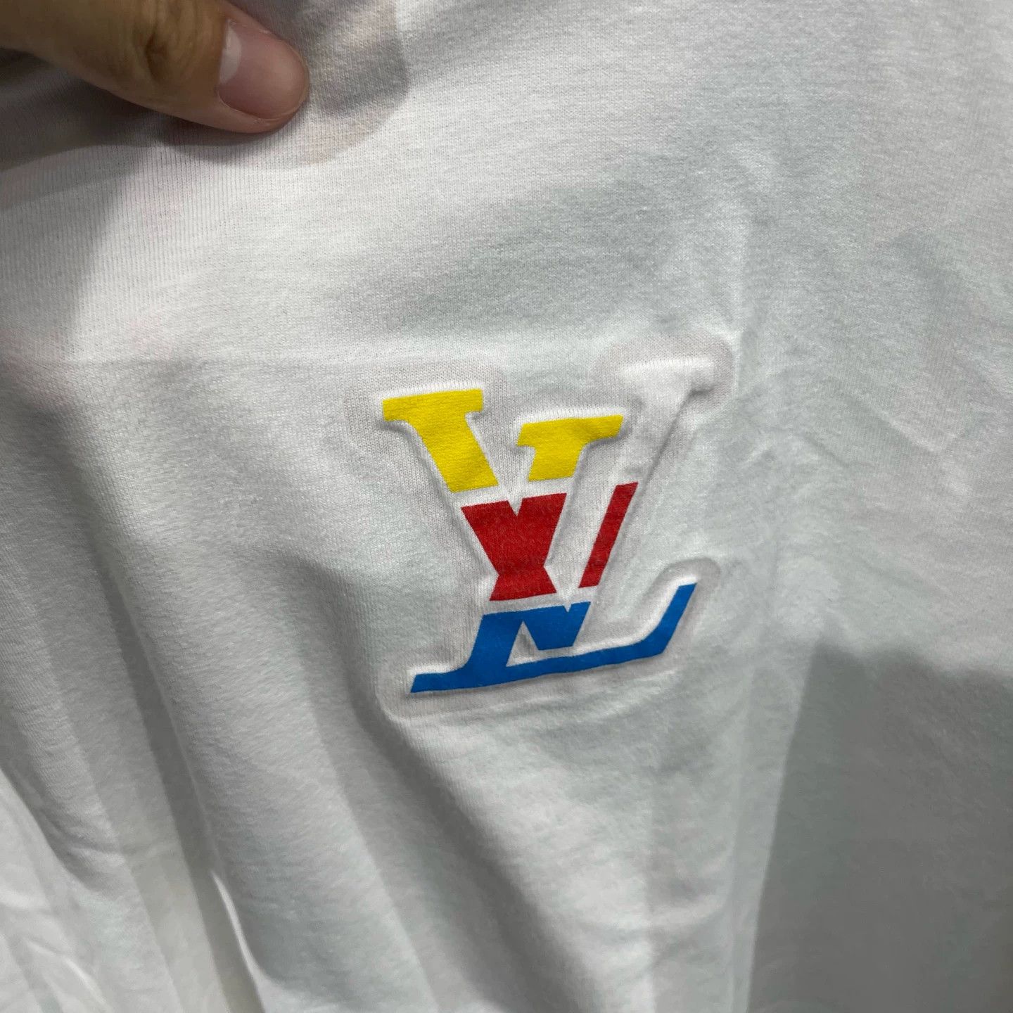 Louis Vuitton LV 24ss AC embroidered crew short-sleeve 4L 99 new Size US XXL / EU 58 / 5 - 4 Thumbnail