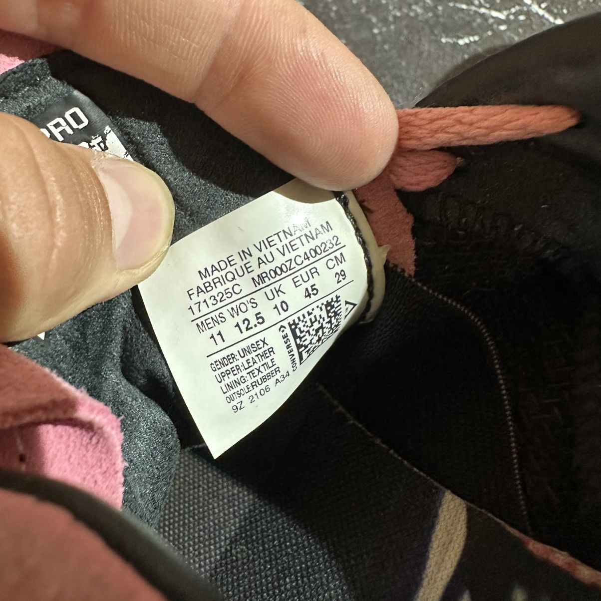Converse CONVERSE Sean Pablo Pro Low Paradise 90’s Pink 11 US 45 EU Size US 11 / EU 44 - 12 Thumbnail