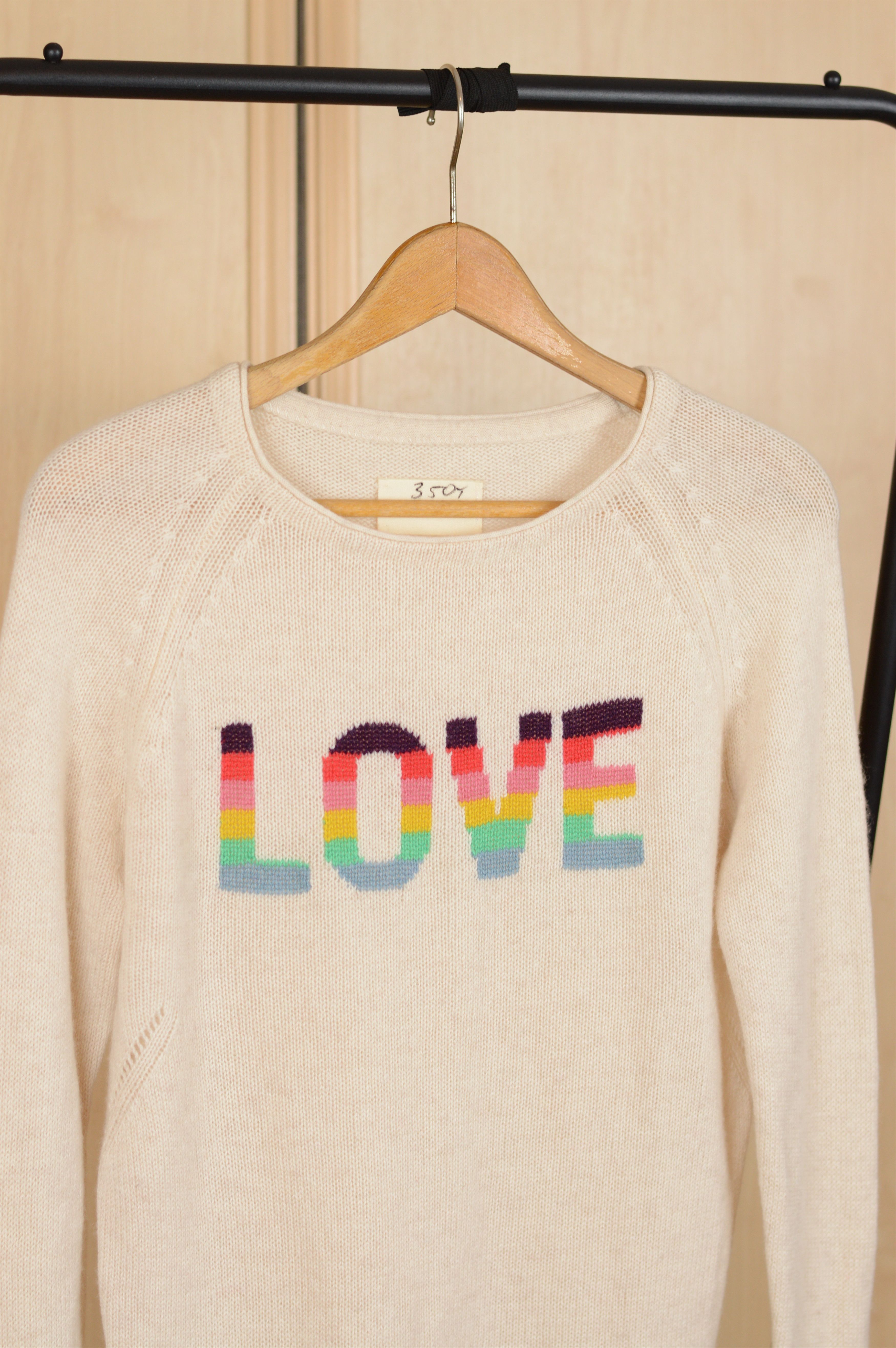 Zadig & Voltaire Zadig Voltaire Baly Bis Cashmere Love Sweater Size S / US 4 / IT 40 - 2 Thumbnail
