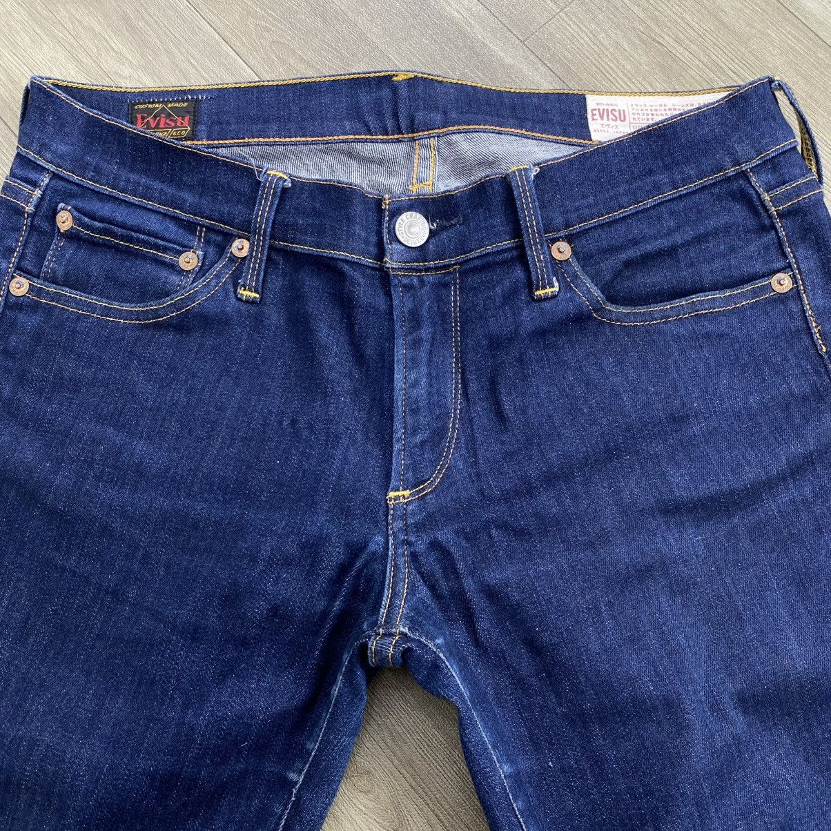 Evisu 2000s Vintage Evisu Daicock Big Logo Japan Denim Jeans Y2K Size US 28 / EU 44 - 17 Thumbnail