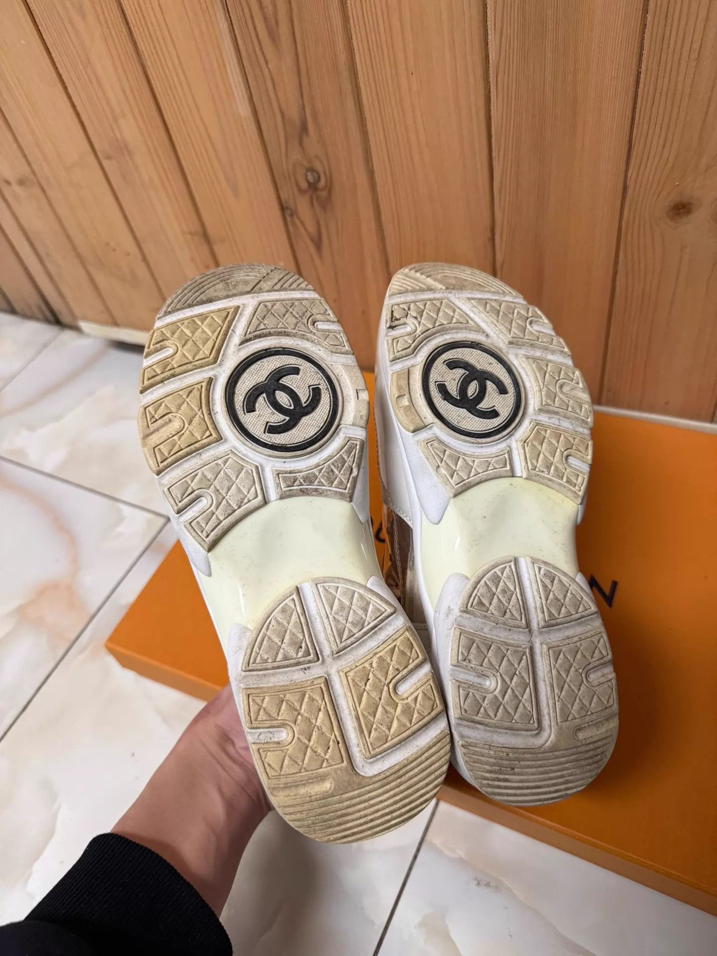 Chanel Chanel clear sneakers 37 Size US 6.5 / IT 36.5 - 2 Thumbnail