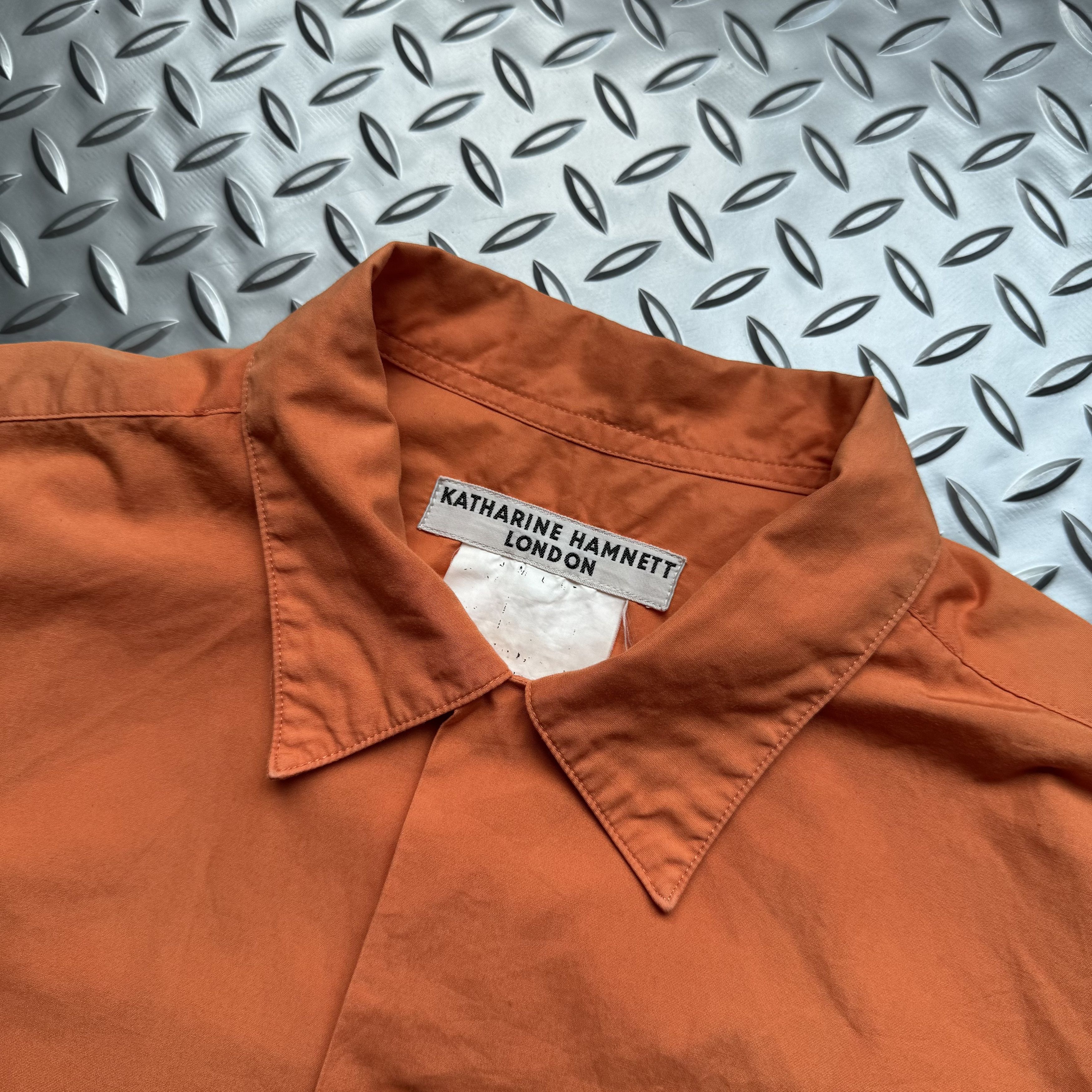 Katharine Hamnett London Katharine Hamnett London Short Sleeve Shirt Size US M / EU 48-50 / 2 - 2 Thumbnail
