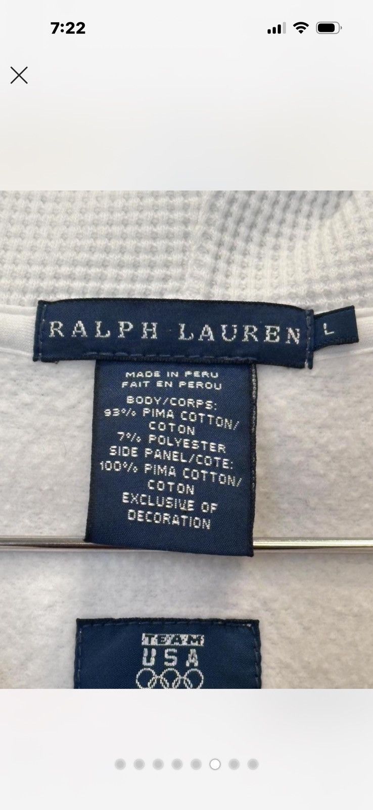 Ralph Lauren Vintage 2010 Official Ralph Lauren Vancouver Olympics Size L / US 10 / IT 46 - 7 Thumbnail