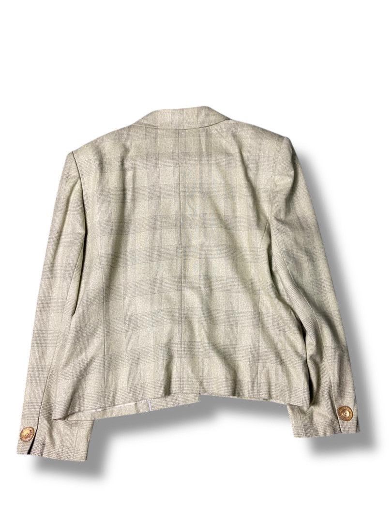Japanese Brand Takeo Nishida Crop Double Breasted Blazer (152) Size US XXS / EU 40 - 4 Thumbnail