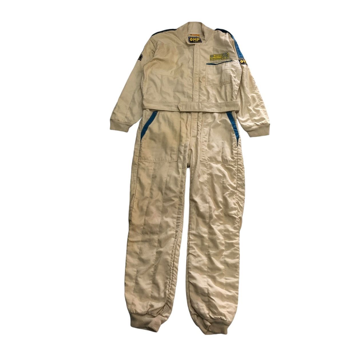 Kadoya 🔥VINTAGE COVERALL RACING OMP GENOVA MADE IN ITALY Size US 36 / EU 52 - 1 Thumbnail