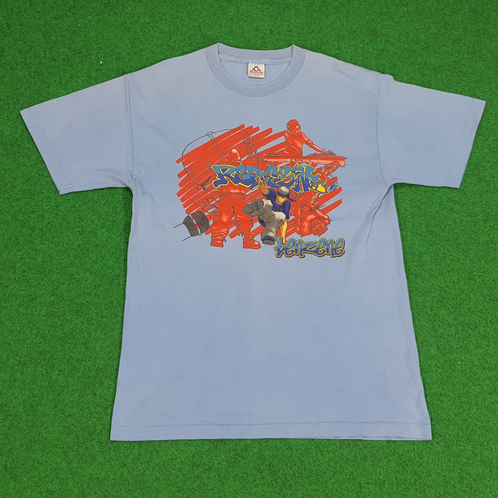 Vintage Vintage Represent Benzene Streetwear Tshirt Size US M / EU 48-50 / 2 - 1 Thumbnail