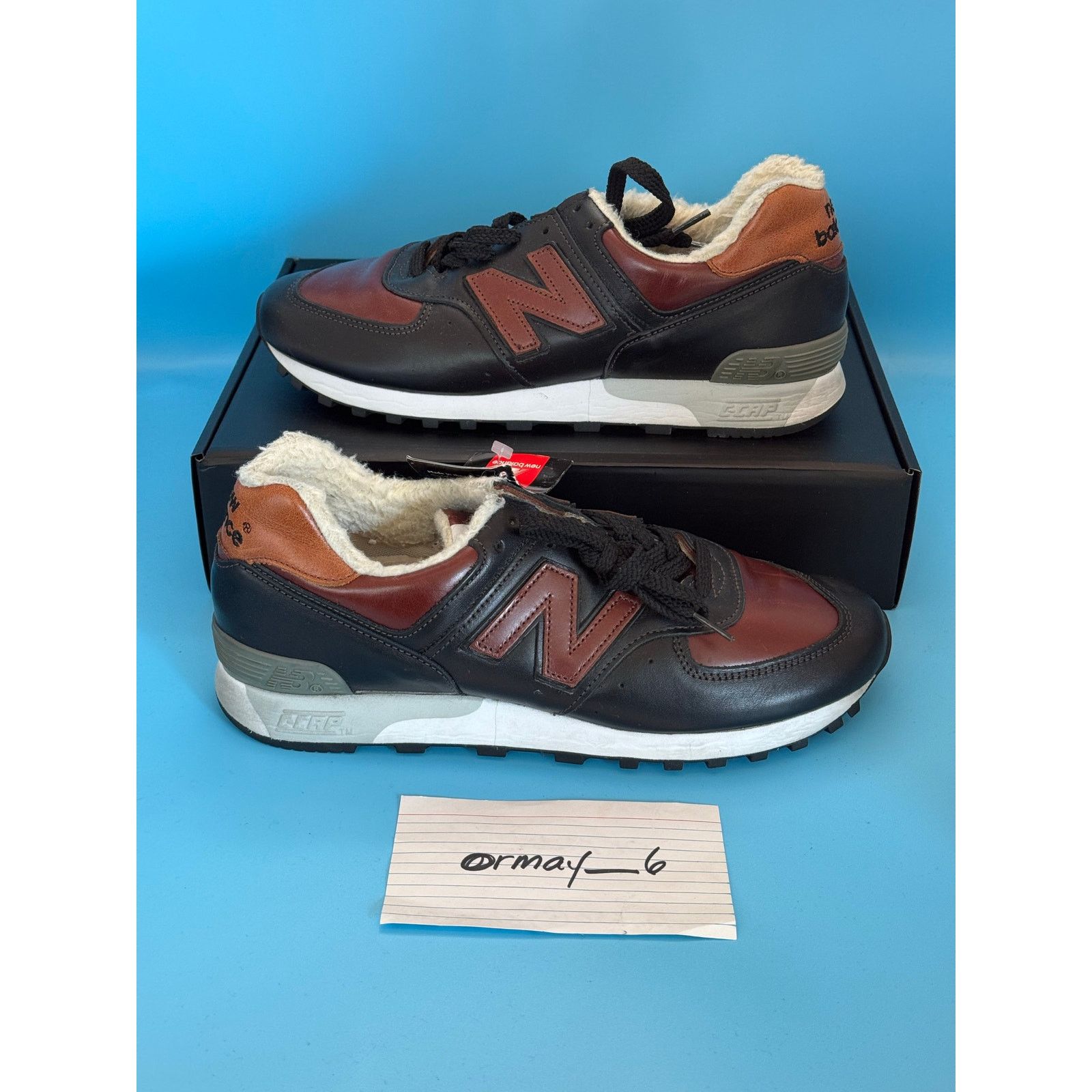 New Balance vtg New Balance 576 the "Aviator" Jacket Series m8 w9.5 Size US 8.5 / EU 41-42 - 1 Thumbnail