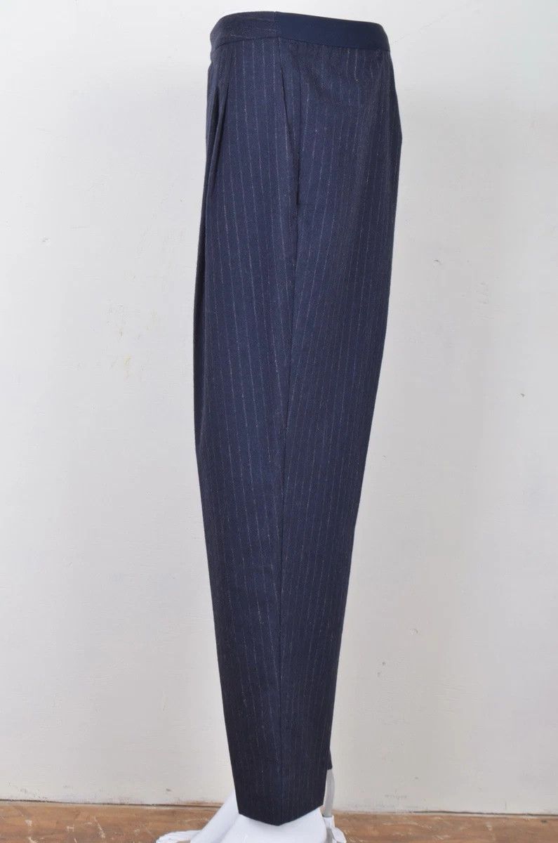 Maison Margiela MAİSON MARTİN MARGİELA WOOL CROPPED STRİPED PANTS TROUSERS Size 28" / US 6 / IT 42 - 5 Thumbnail