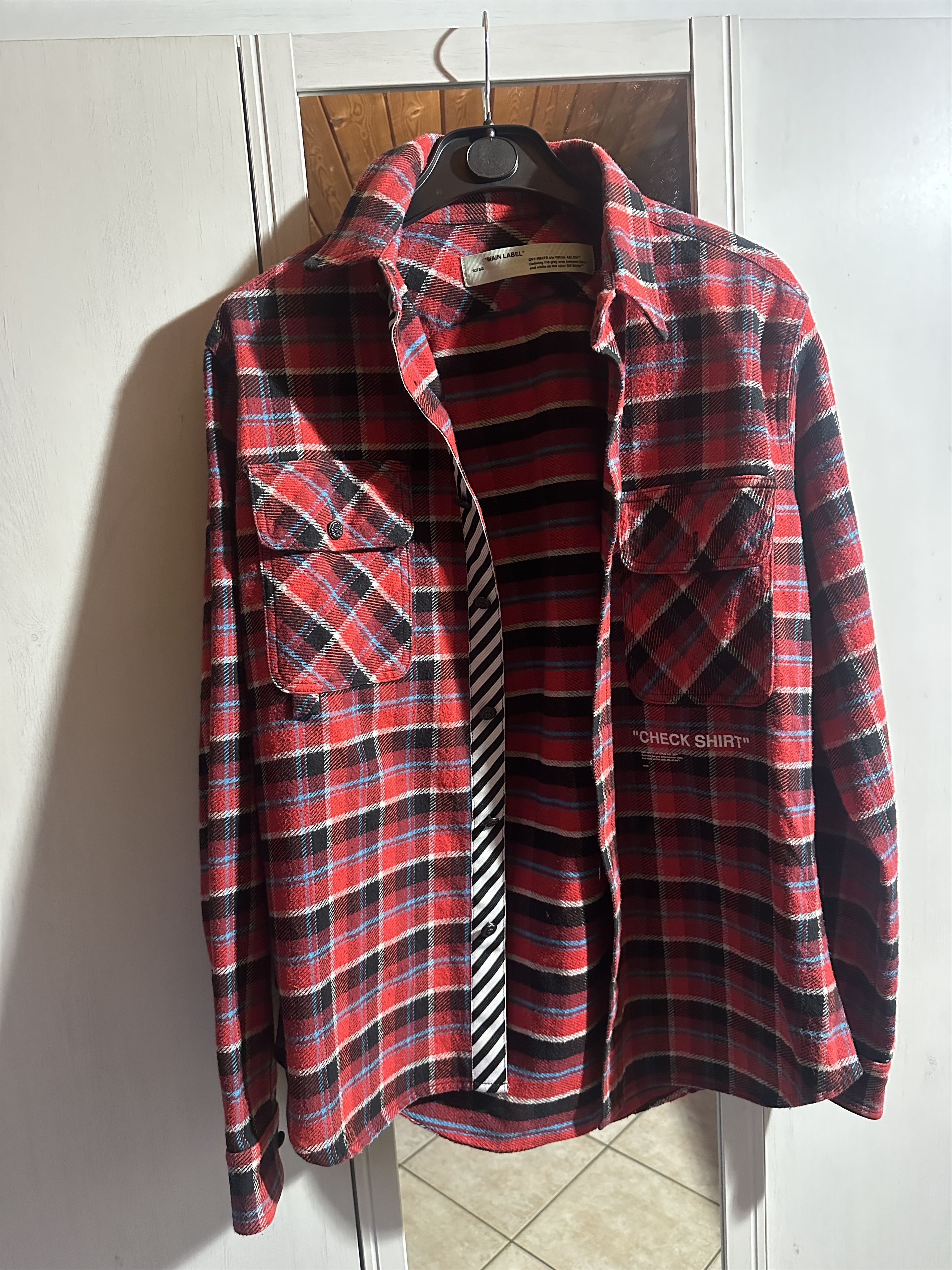OFF-WHITE Flannel Virgil Abloh S/S 2018