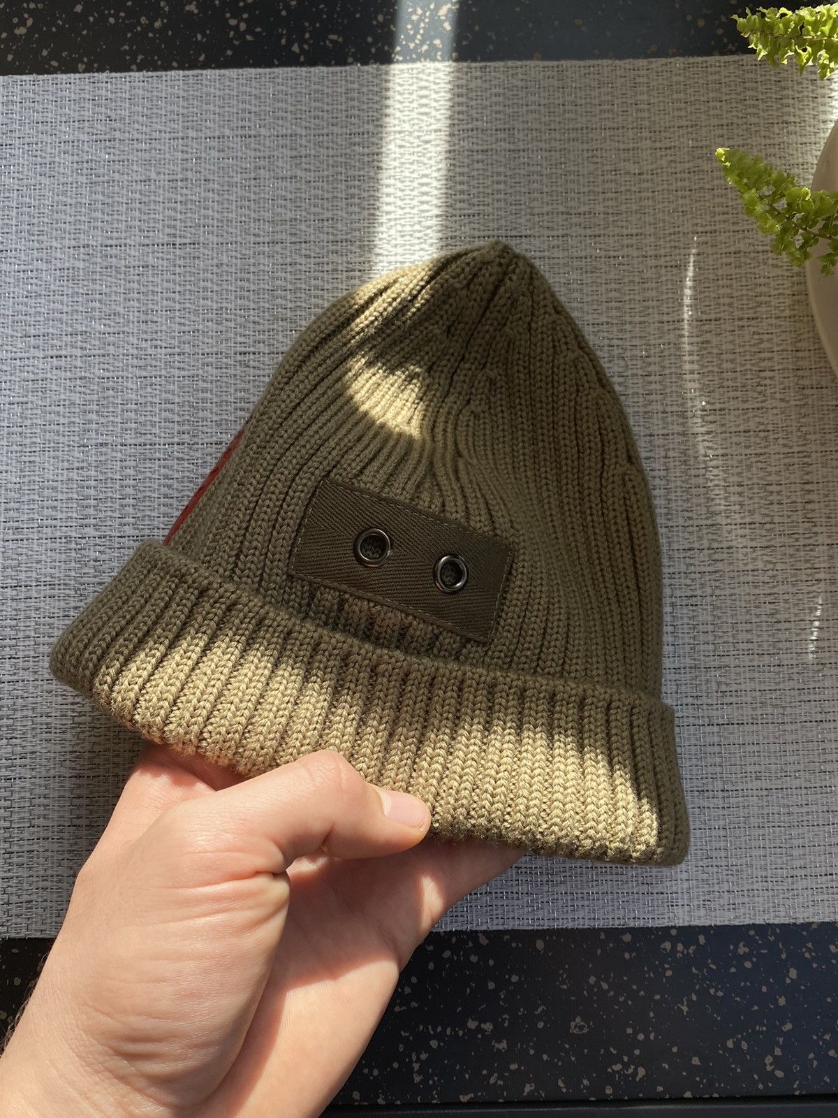 Vintage Prada Sport 2000s Linea Rossa Wool Beanie Hat