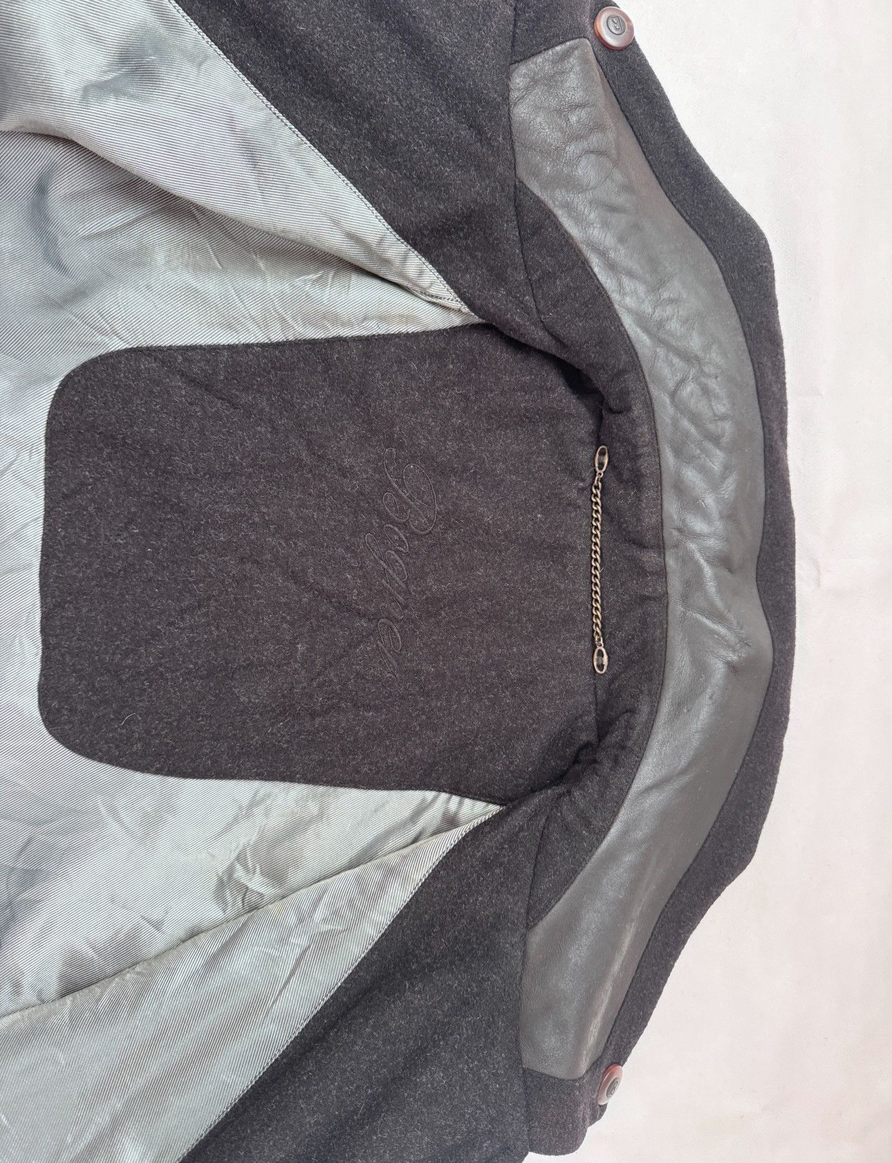 Bogner Bogner Wool Jacket with Lambskin Details Size US L / EU 52-54 / 3 - 10 Thumbnail