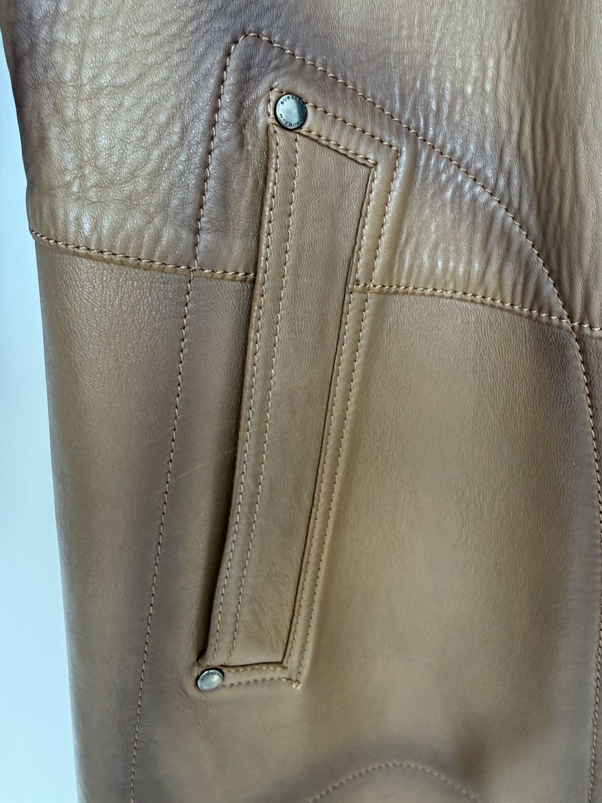 Burberry Prorsum Burberry Prorsum Lambskin Coat Size M / US 6-8 / IT 42-44 - 2 Thumbnail