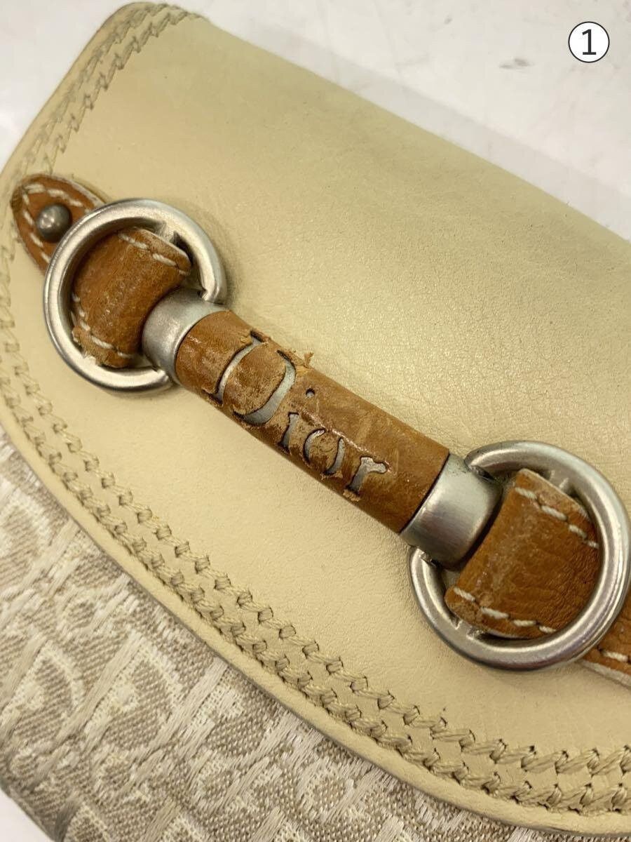 Dior Dior Bi-Fold Wallet Beige Size ONE SIZE - 7 Thumbnail